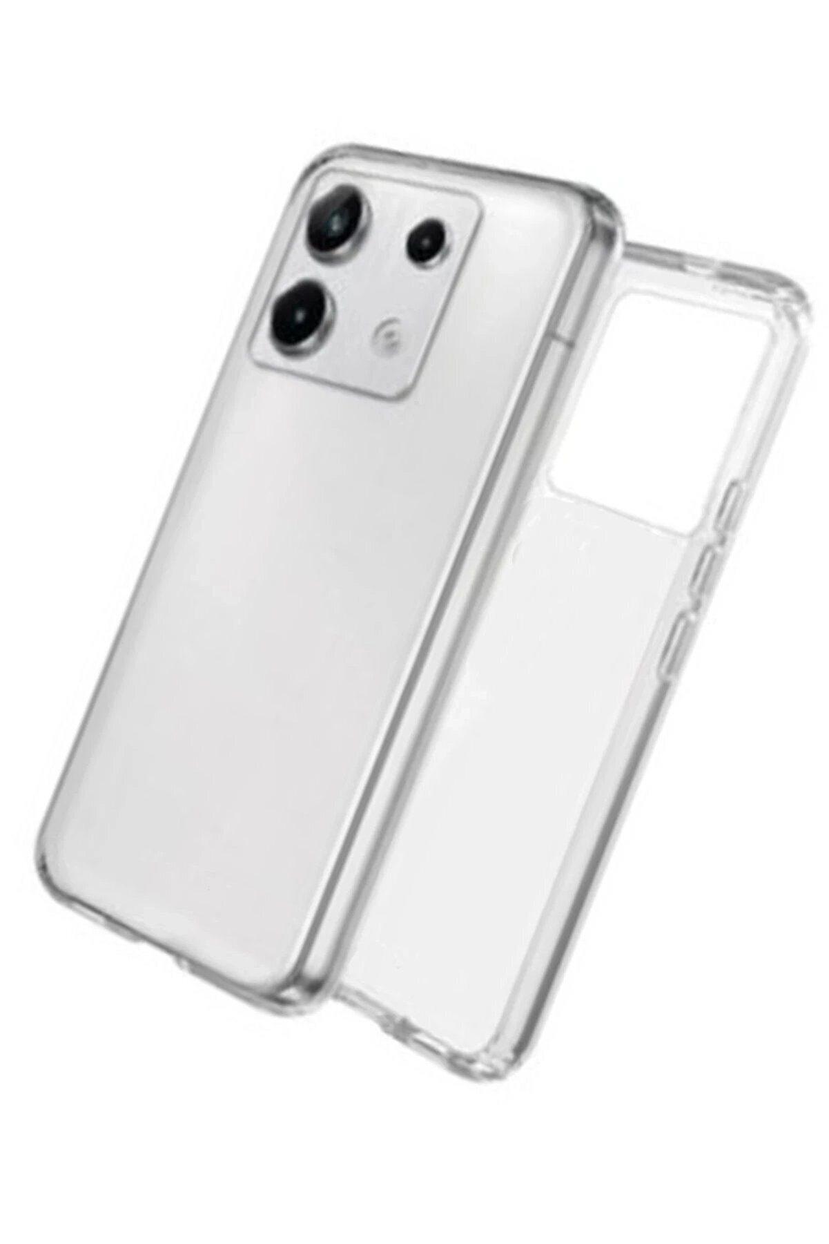 Xi̇aomi̇ Redmi̇ Note 13 Pro 4G Kılıf Lüx Şeffaf Si̇li̇kon - Dropx2537-7319