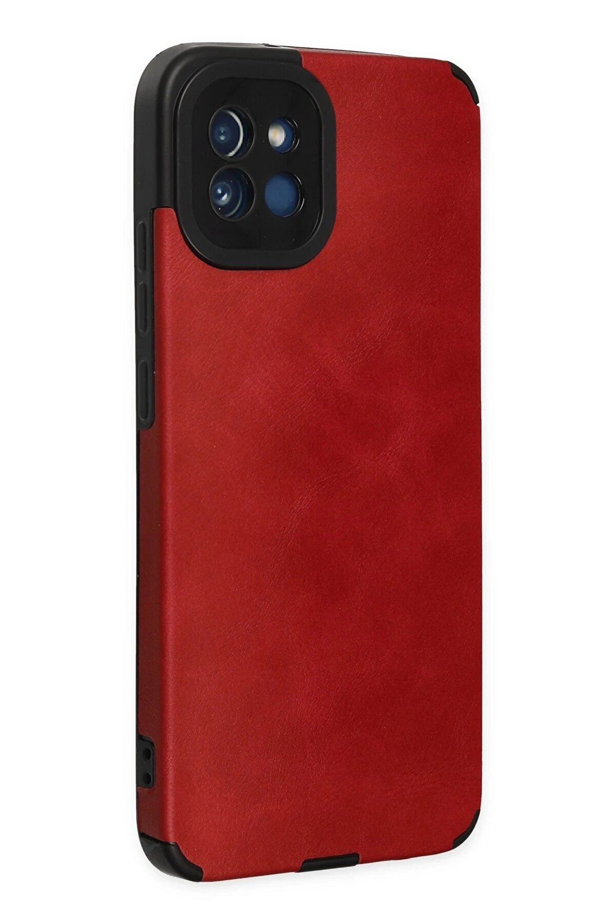 Samsung Galaxy A03 Kılıf Loop Deri̇ Si̇li̇kon - Kırmızı - Dropx1014-2466