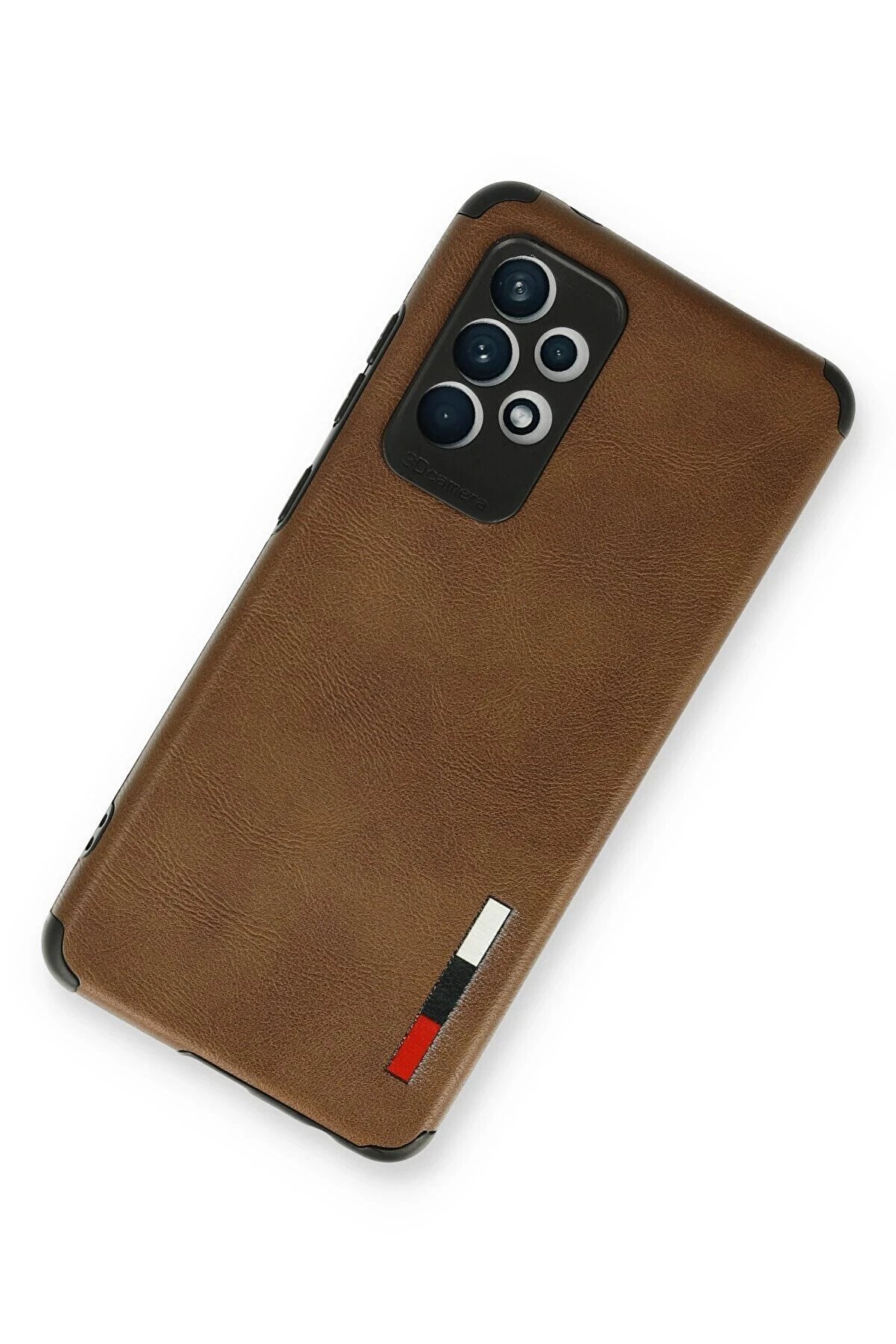 Samsung Galaxy A73 5G Kılıf Loop Deri̇ Si̇li̇kon - Kahverengi̇ - Dropx9451-6222