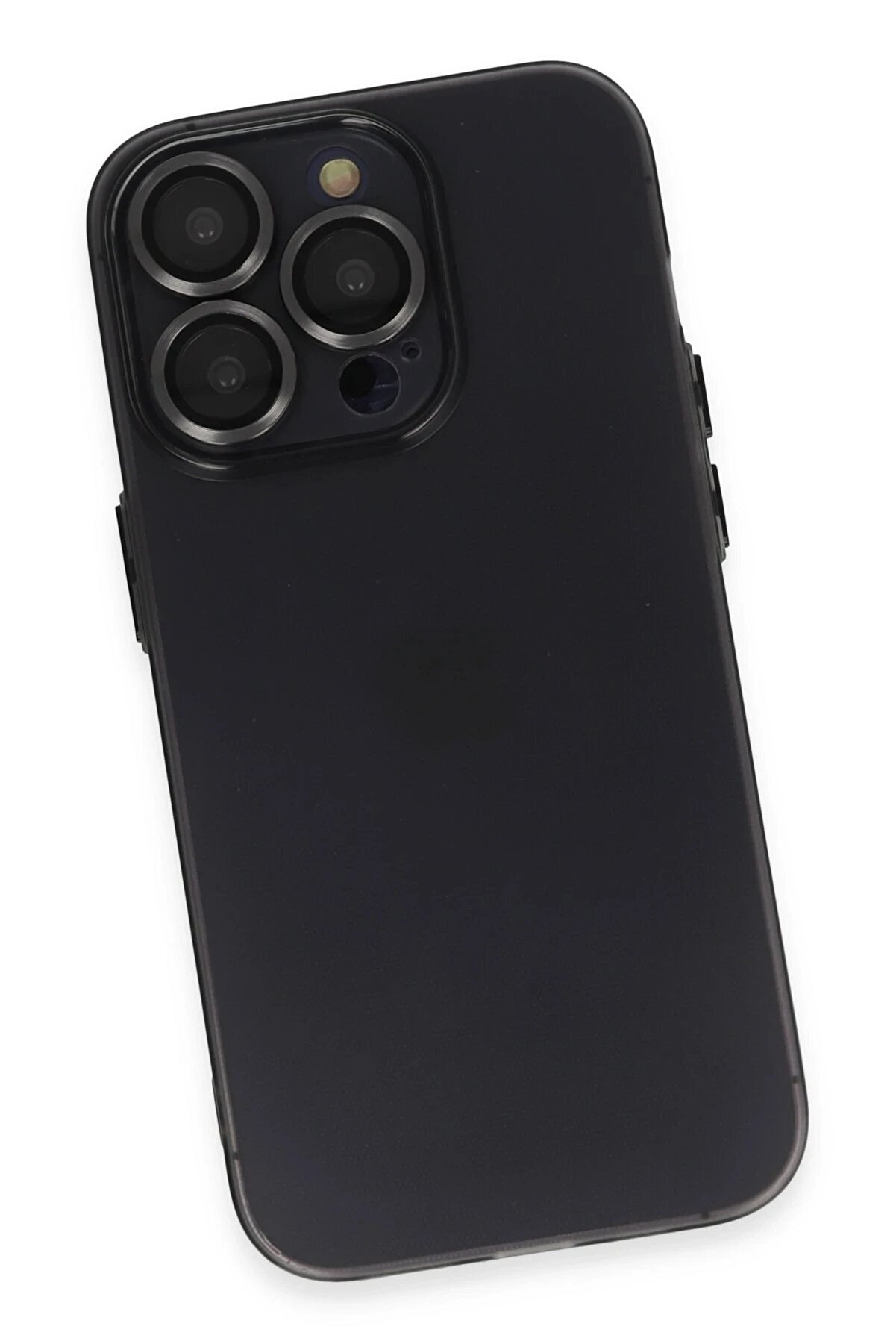 İphone 13 Pro Max Kılıf Luko Lens Si̇li̇kon - Si̇yah - Dropx7298-5920