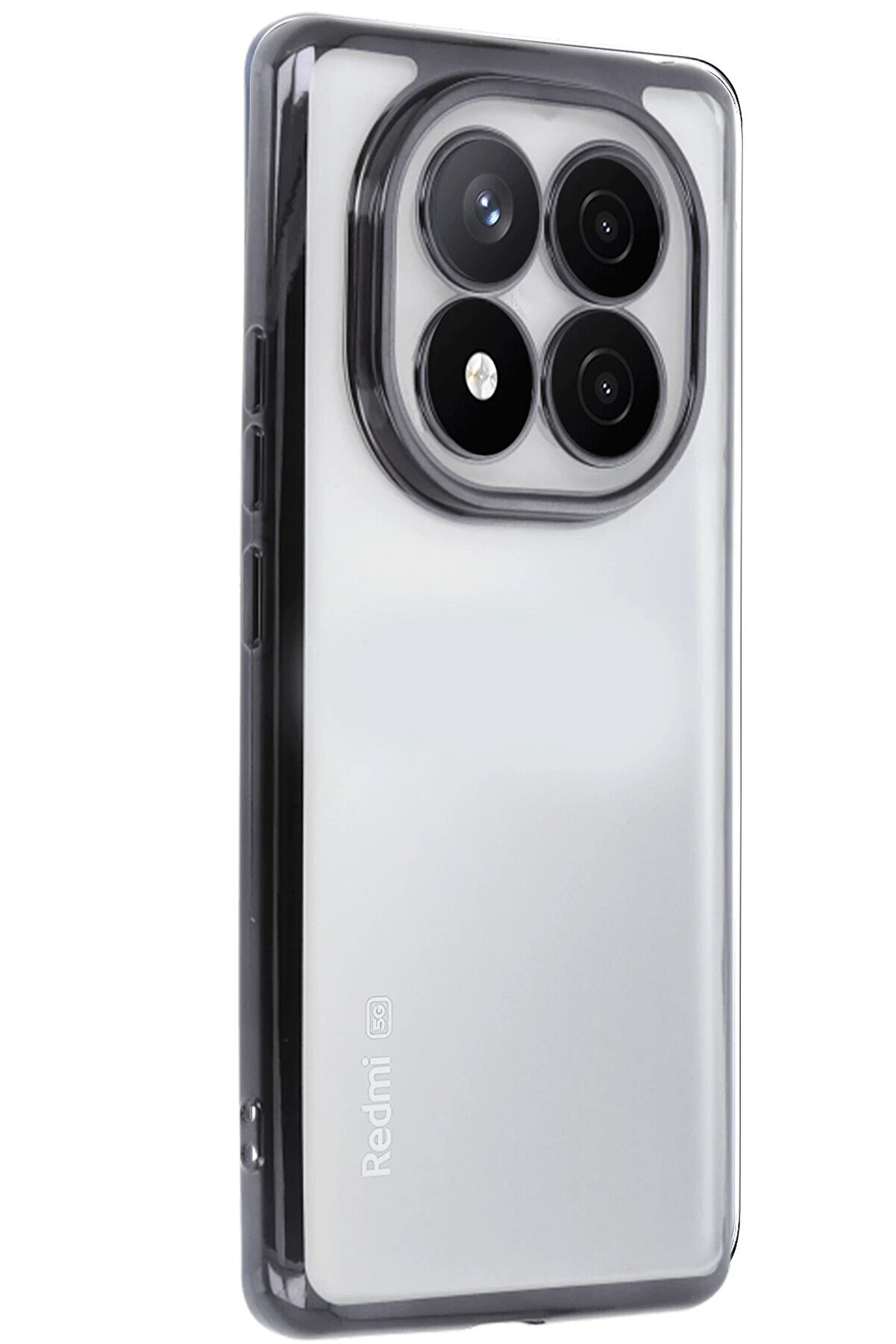 CepteToptan Xiaomi Redmi Note 14 Pro Plus Kılıf Lensli Silikon - Siyah - DROPX2139-9082