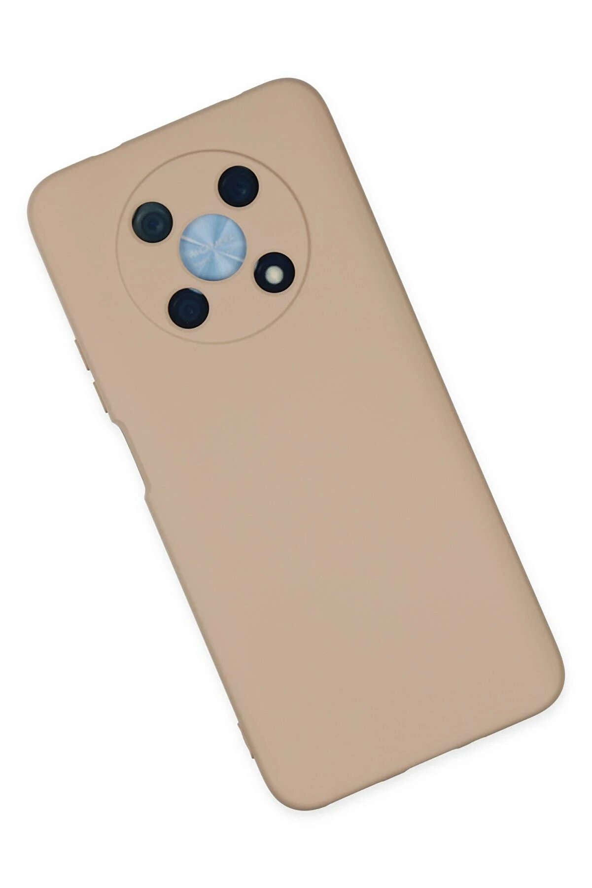 Huawei̇ Nova Y90 Kılıf Nano İçi̇ Kadi̇fe Si̇li̇kon - Pudra - Dropx2029-6409