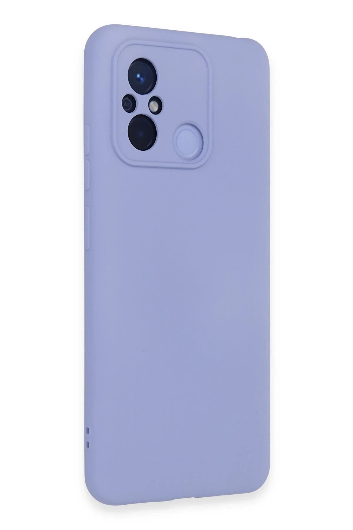 Xi̇aomi̇ Redmi̇ 12C Kılıf Nano İçi̇ Kadi̇fe Si̇li̇kon - Li̇la - Dropx8163-1683