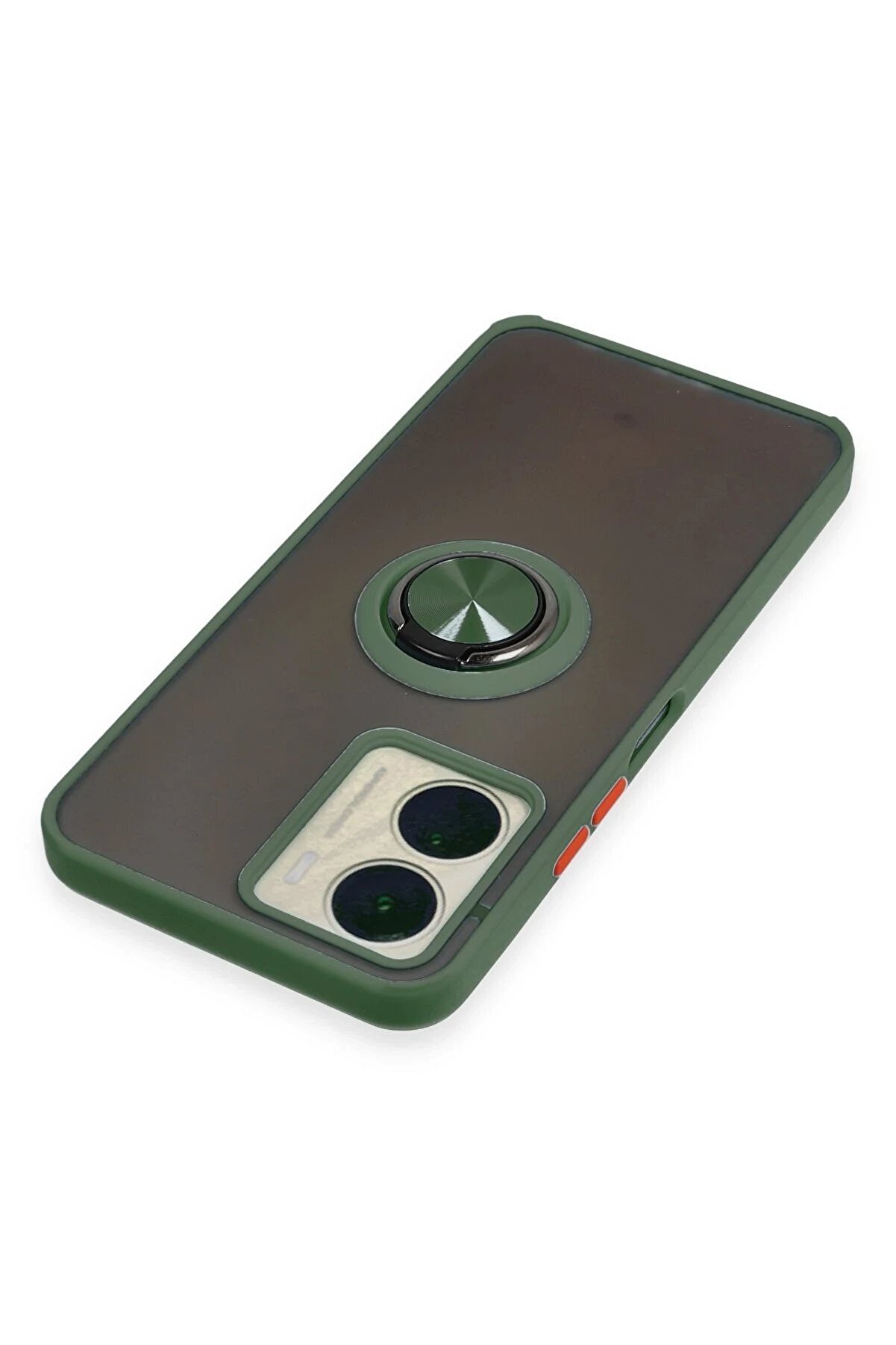 Vi̇vo Y16 Kılıf Montreal Y&uuml;z&uuml;kl&uuml; Si̇li̇kon Kapak - Yeşi̇l - Dropx3413-3293