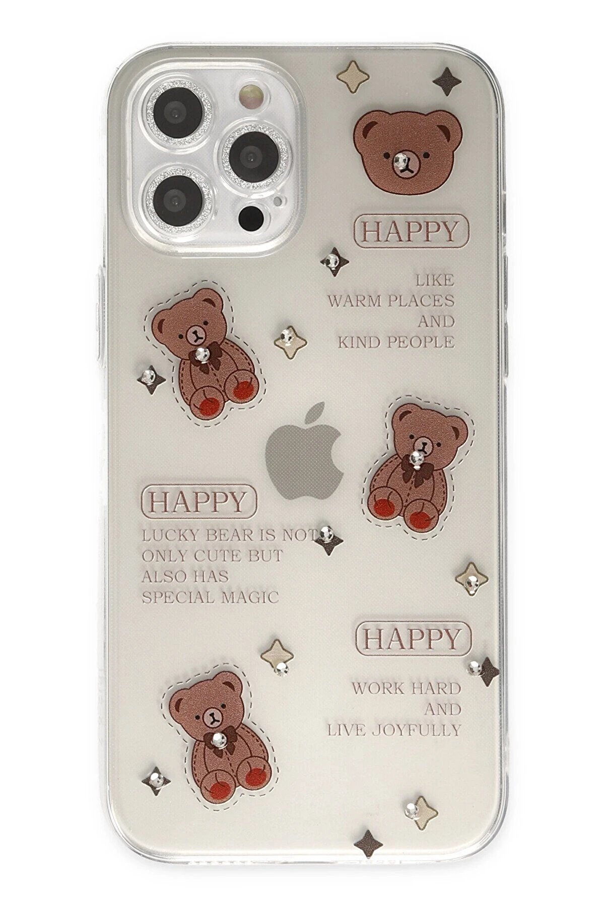 CepteToptan iPhone 12 Pro Kılıf Lucky Silikon - Lucky 1 - DROPX4034-3962