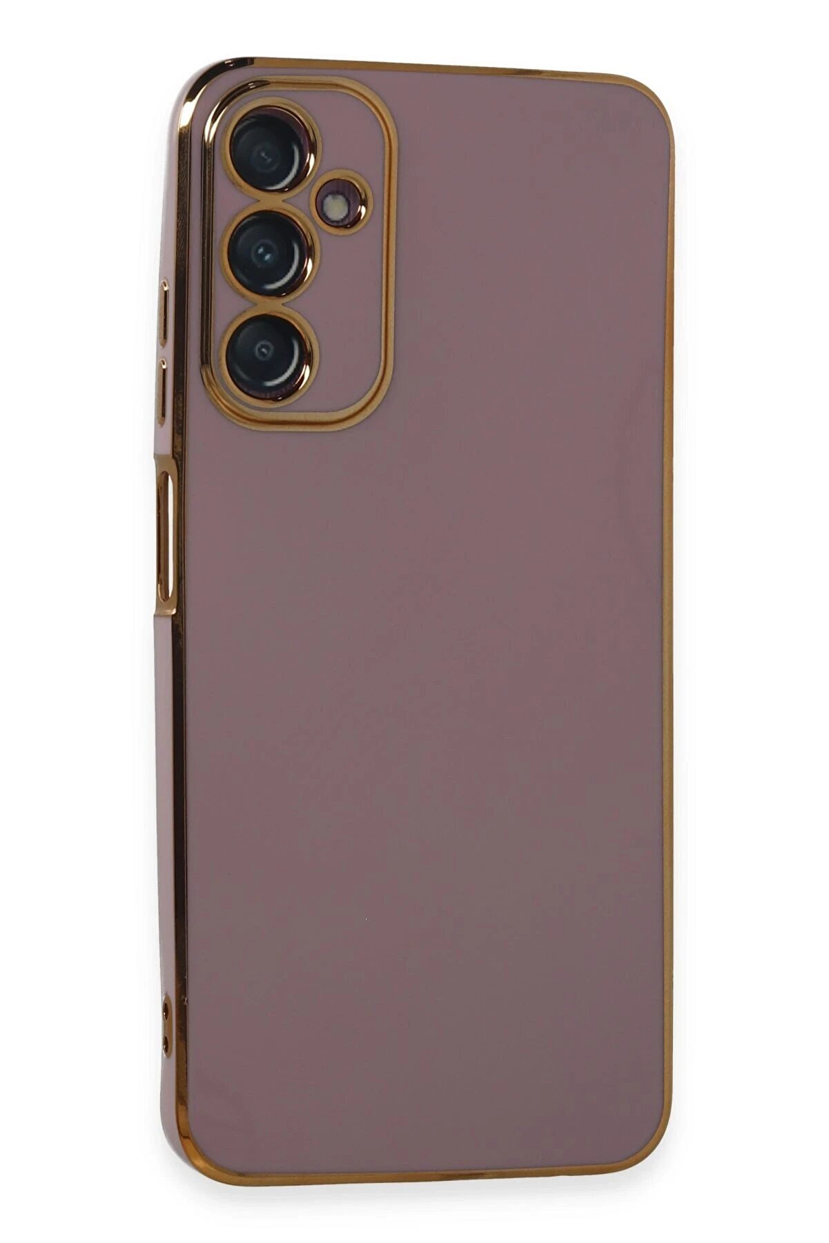 CepteToptan Samsung Galaxy A05S Kılıf Volet Silikon - Mor - DROPX1093-1661