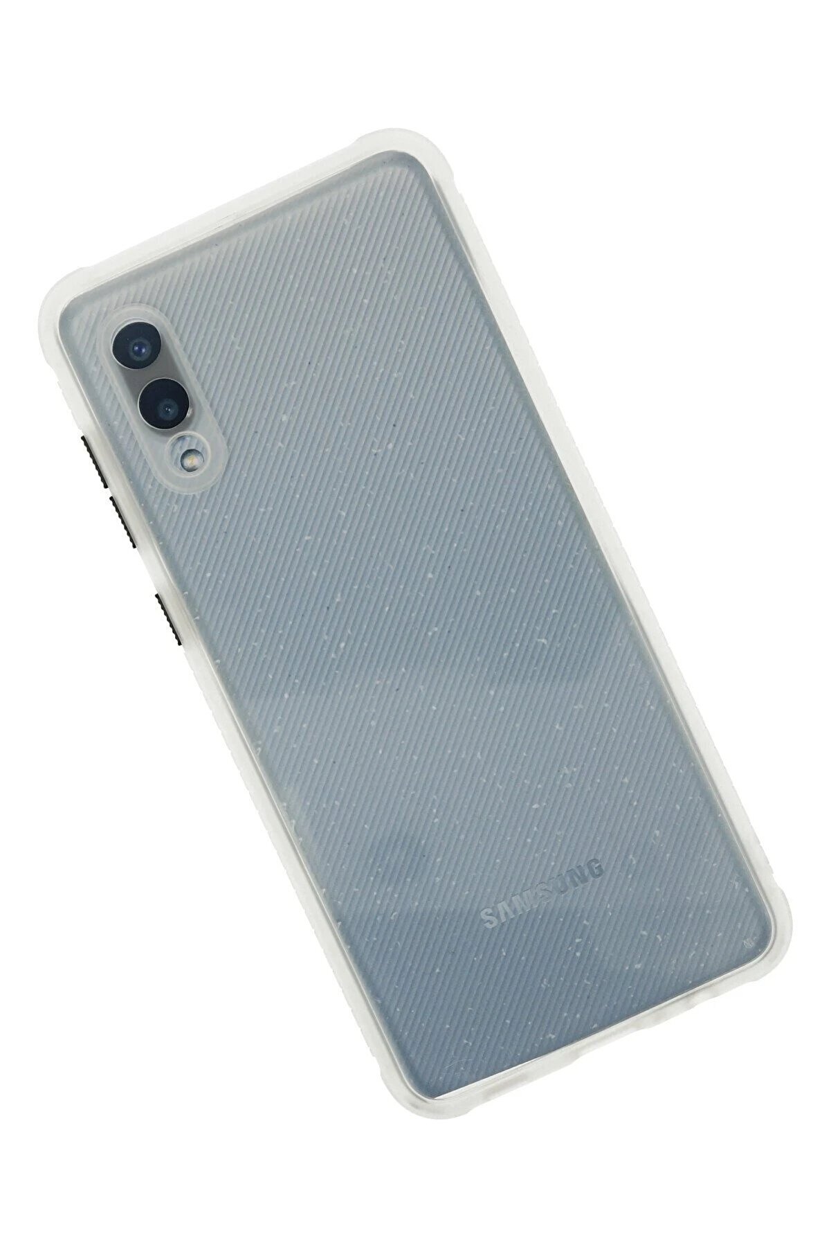 Samsung Galaxy A02 Kılıf Mi̇ami̇ Şeffaf Si̇li̇kon - Şeffaf - Dropx7756-1516