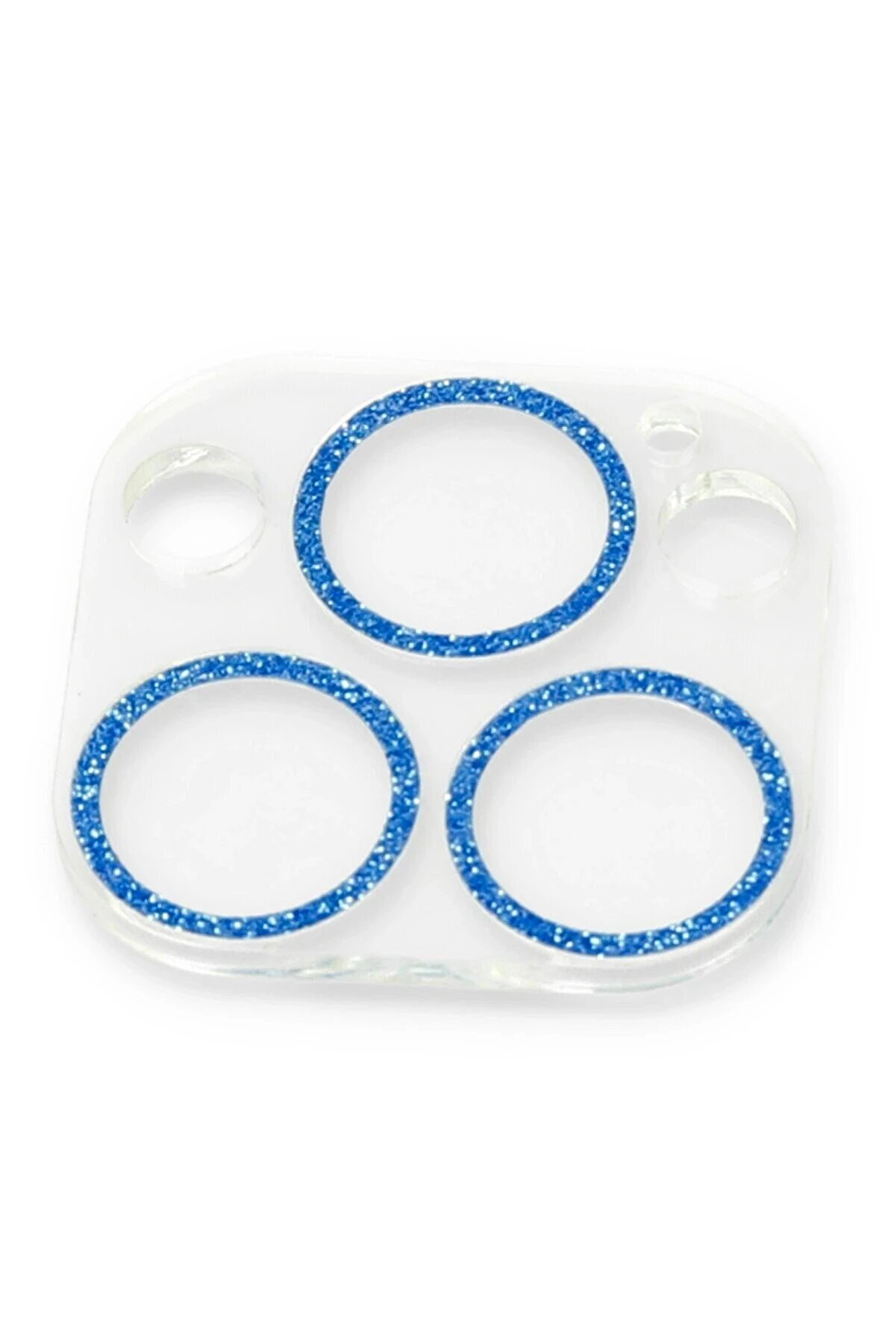 İphone 13 Pro Max Shi̇ne Kamera Lens Koruma Cam - Mavi̇ - Dropx3862-9743