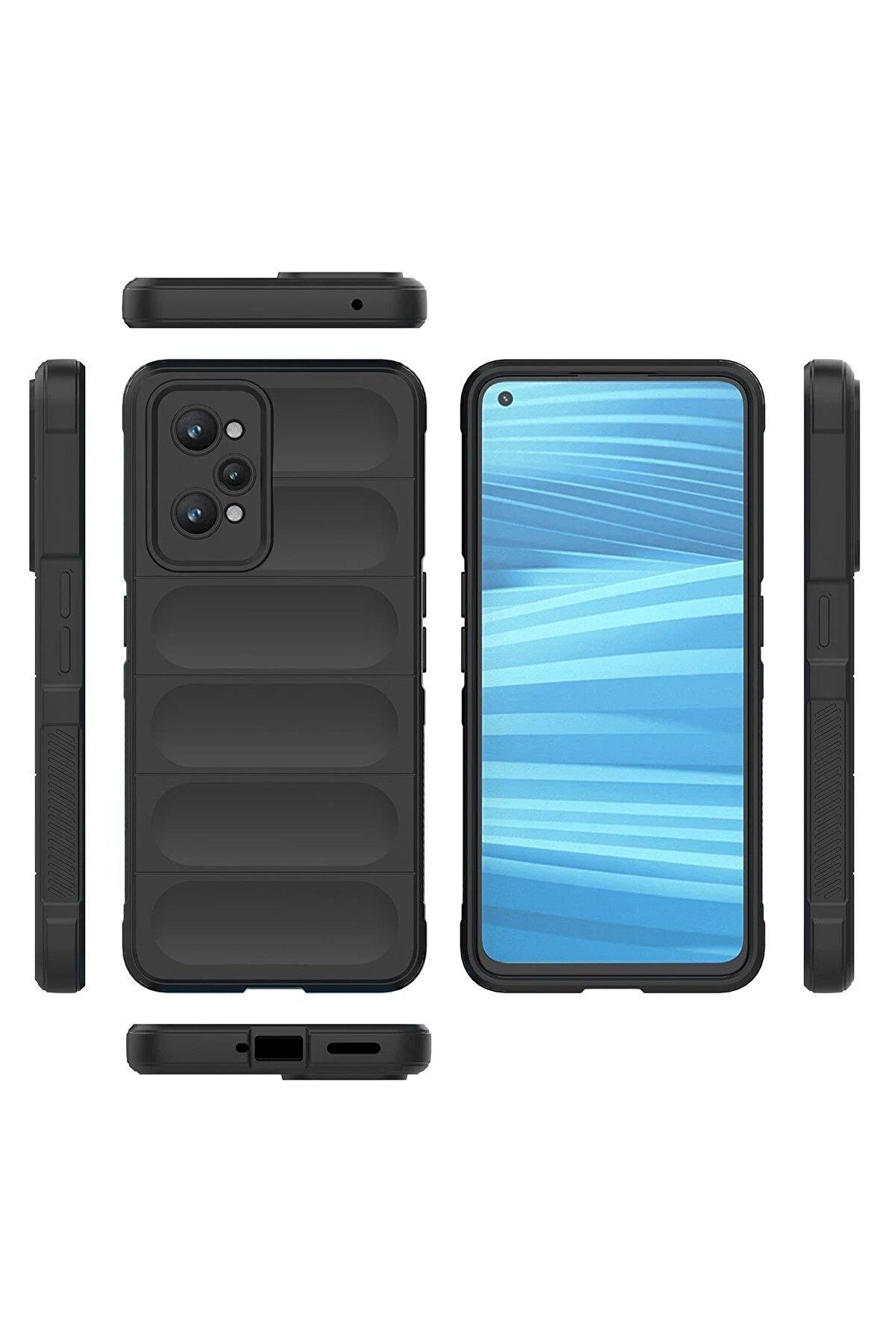 Realme Gt2 5G Kılıf Opti̇mum Si̇li̇kon - Krem - Dropx1247-1697