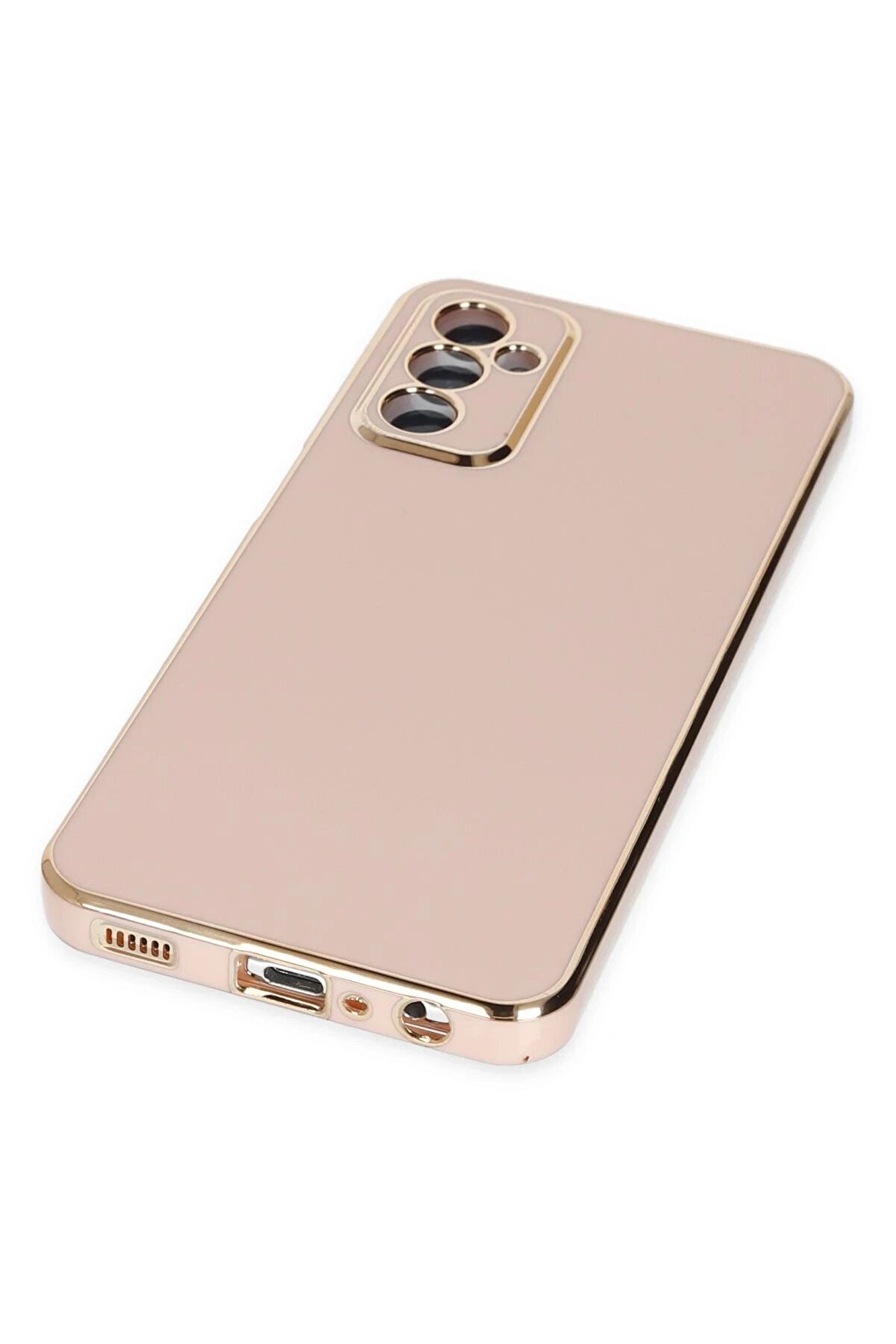 Samsung Galaxy M23 Kılıf Volet Si̇li̇kon - Pembe - Dropx1149-9781