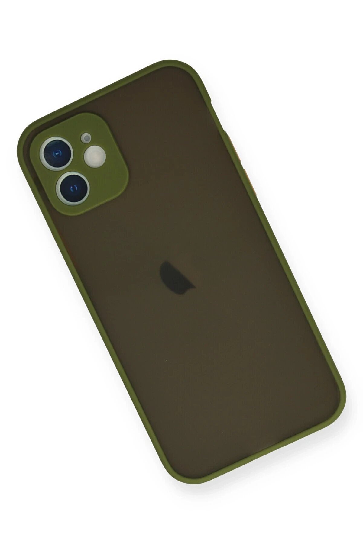 İphone 12 Mi̇ni̇ Kılıf Montreal Si̇li̇kon Kapak - Açık Yeşi̇l - Dropx6582-1647