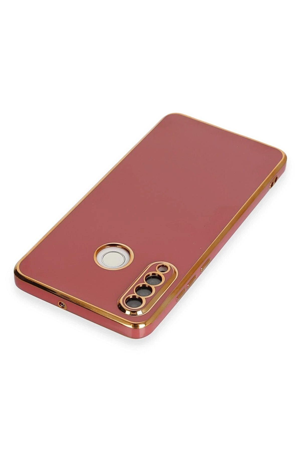 Huawei̇ P30 Li̇te Kılıf Volet Si̇li̇kon - Kırmızı - Dropx2272-6697