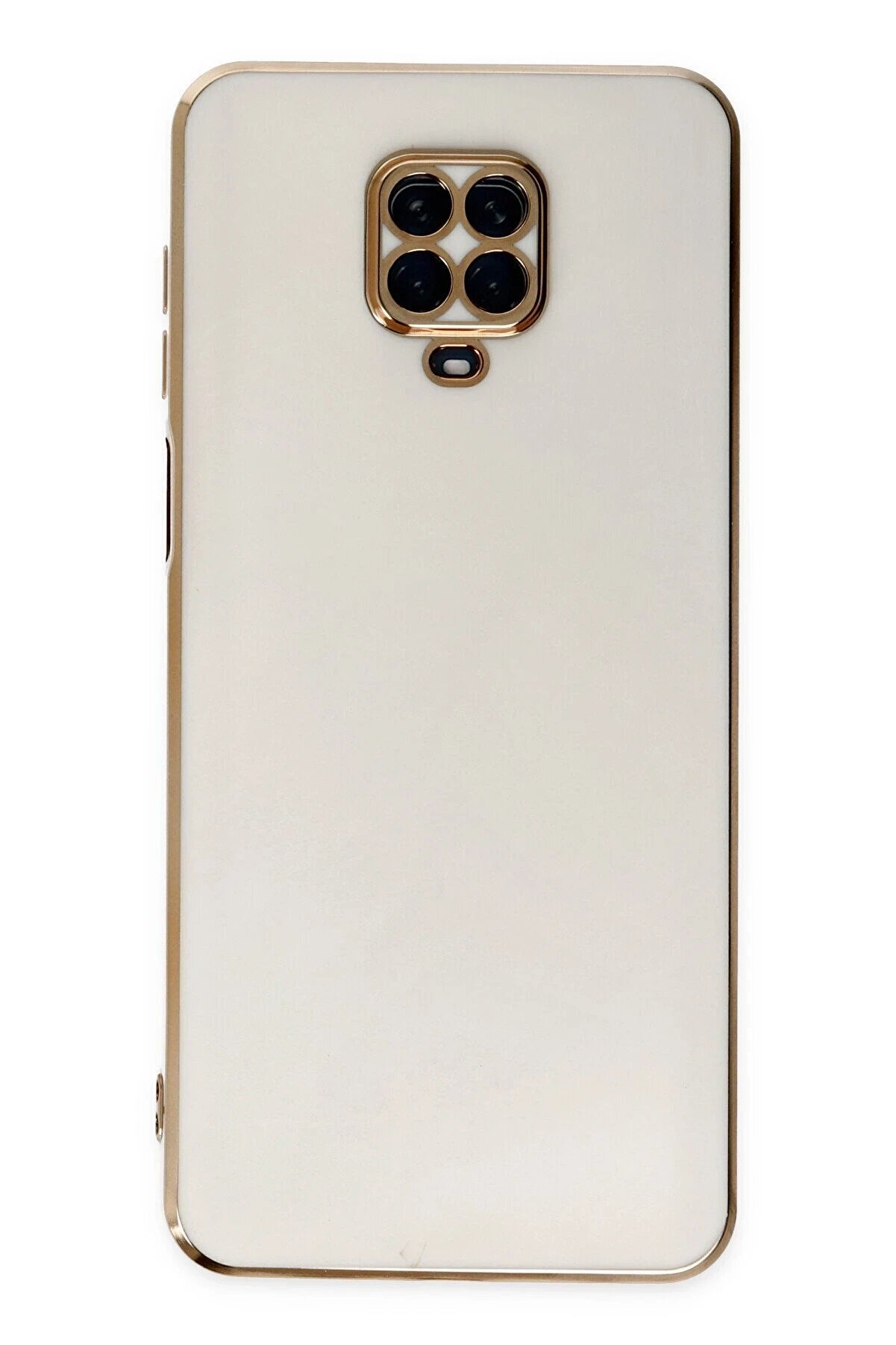 Xi̇aomi̇ Redmi̇ Note 9 Pro Kılıf Volet Si̇li̇kon - Beyaz - Dropx5759-7895