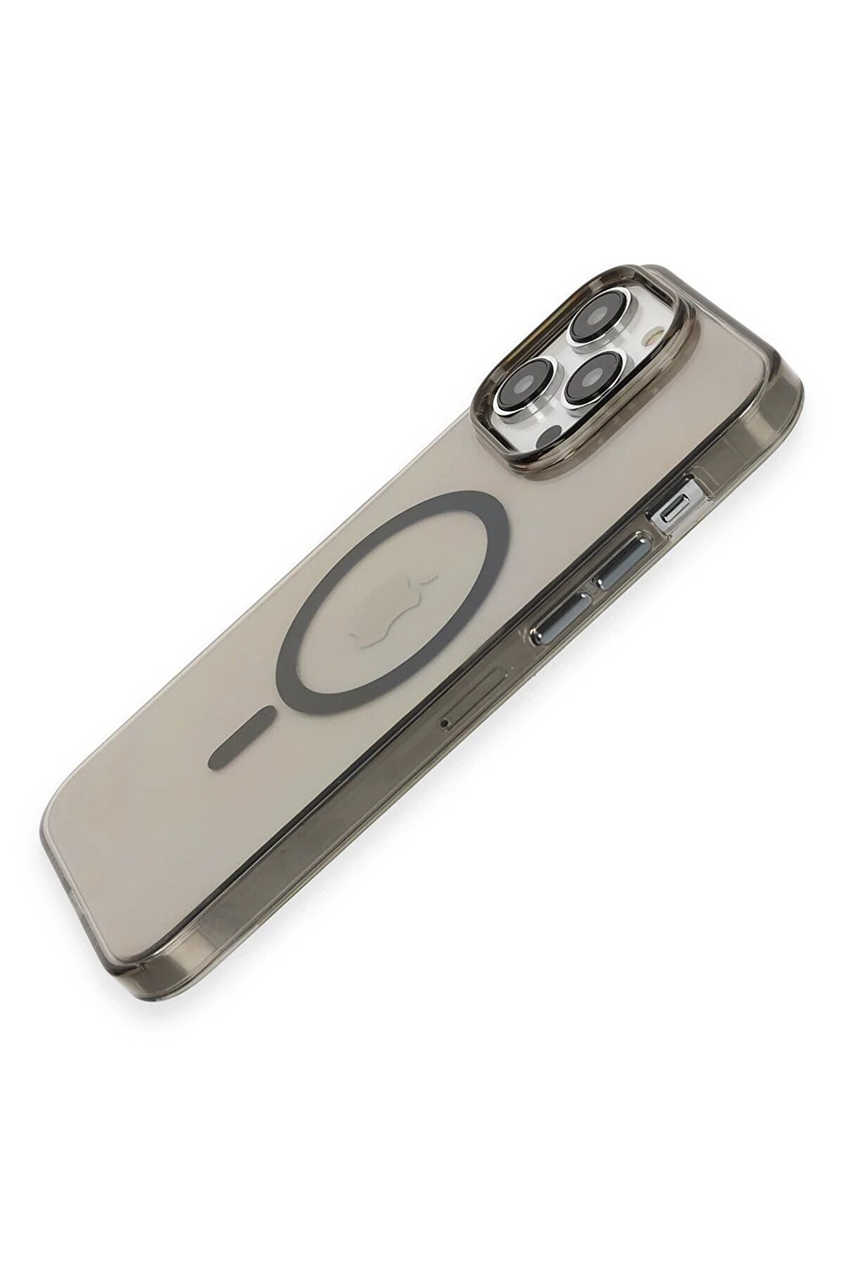 İphone 13 Pro Max Kılıf Tron Şeffaf Magsafe Kapak - Si̇yah - Dropx9797-2050
