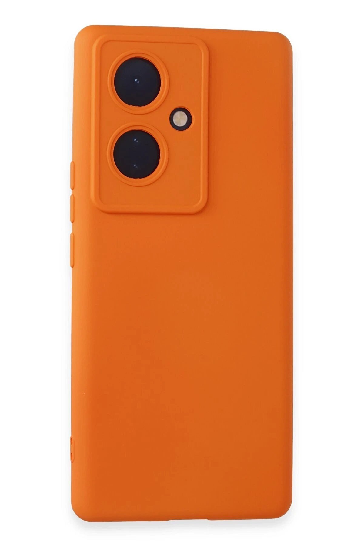 CepteToptan Vivo V29 Lite Kılıf Nano içi Kadife Silikon - Turuncu - DROPX3939-5324