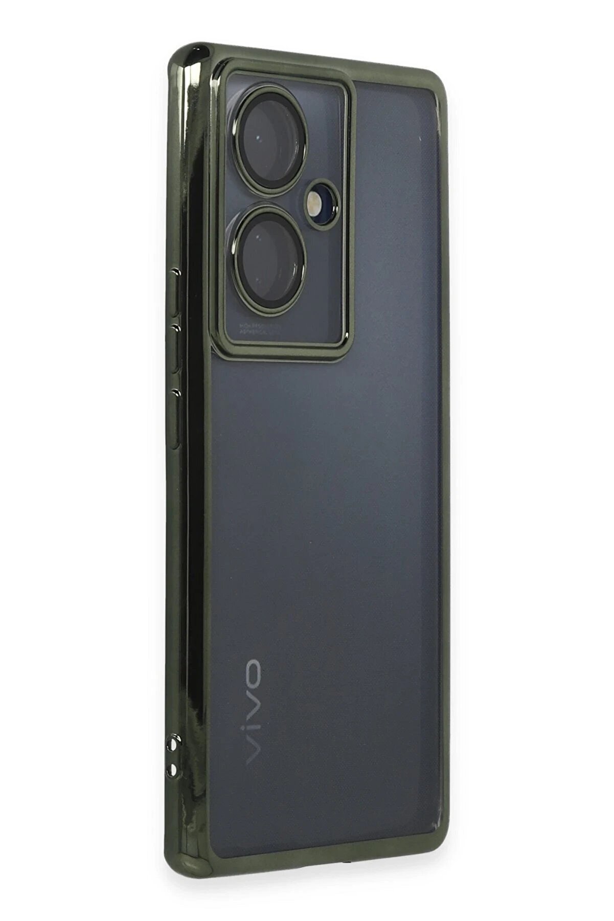 Vi̇vo V29 Li̇te Kılıf Lensli̇ Si̇li̇kon - Yeşi̇l - Dropx5171-8719