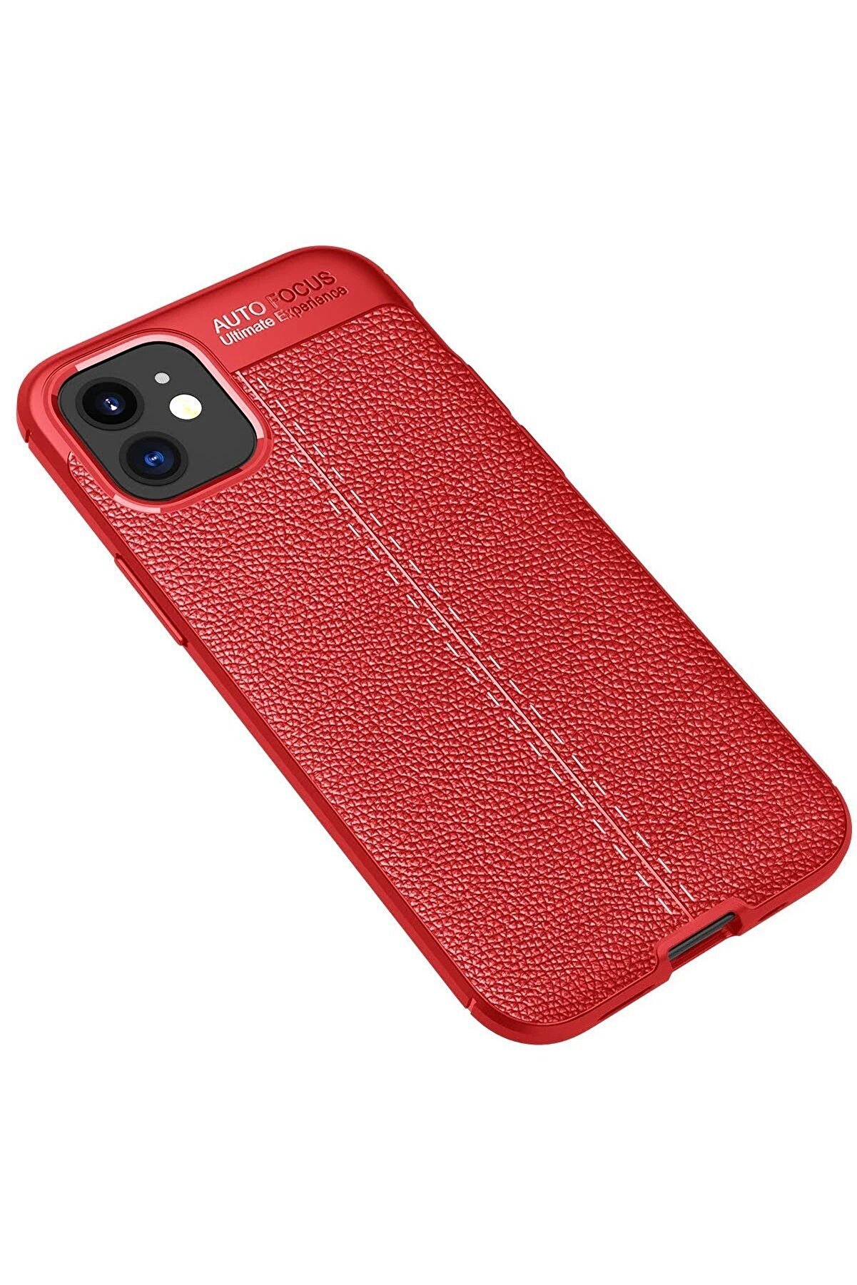 İphone 12 Mi̇ni̇ Kılıf Auto Focus Kapak - Kırmızı - Dropx6179-7350
