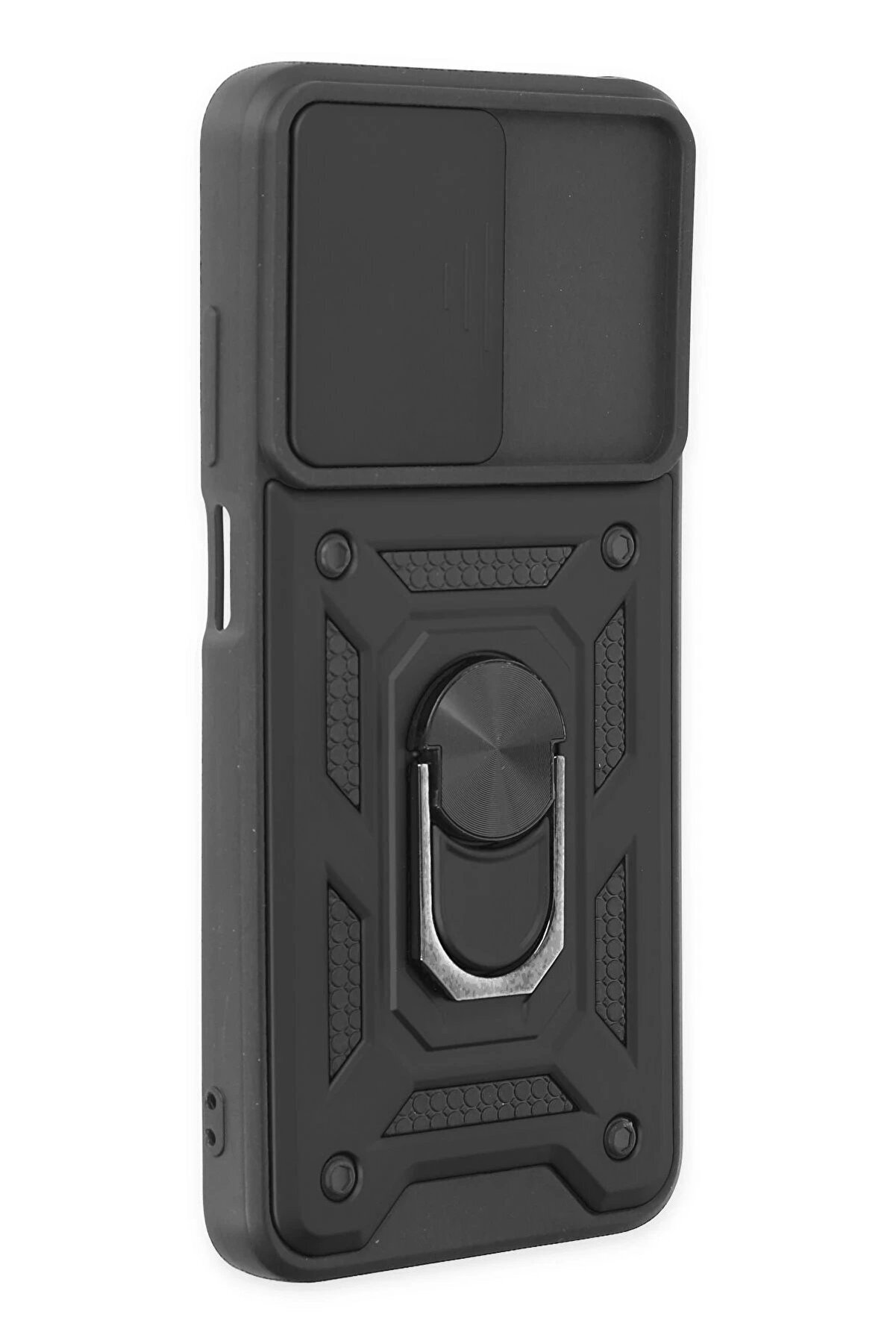 Xi̇aomi̇ Redmi̇ 10 2022 Kılıf Pars Lens Yüzüklü Si̇li̇kon - Si̇yah - Dropx4151-2346