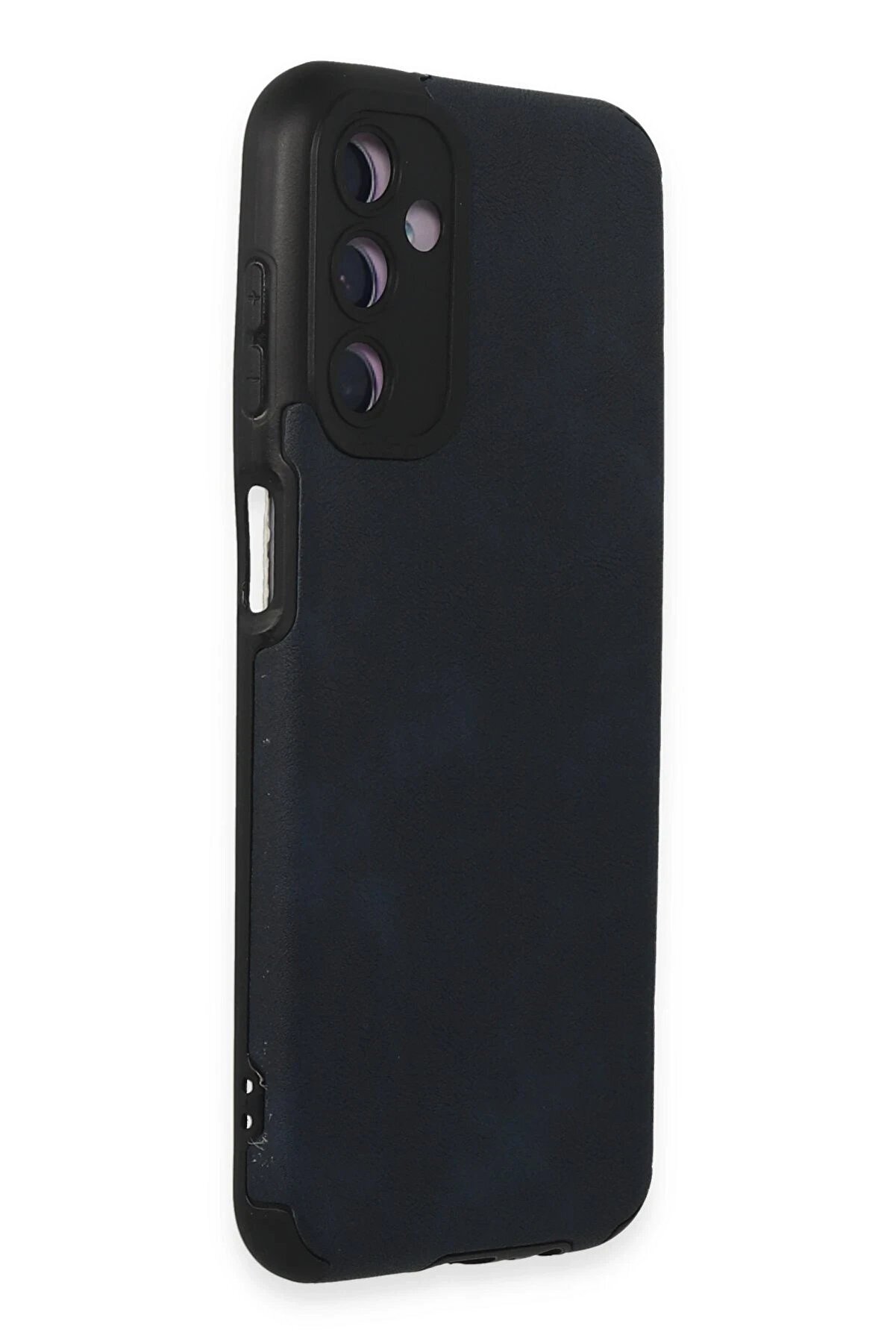 Samsung Galaxy M14 5G Kılıf Loop Deri̇ Si̇li̇kon - Laci̇vert - Dropx6672-5042