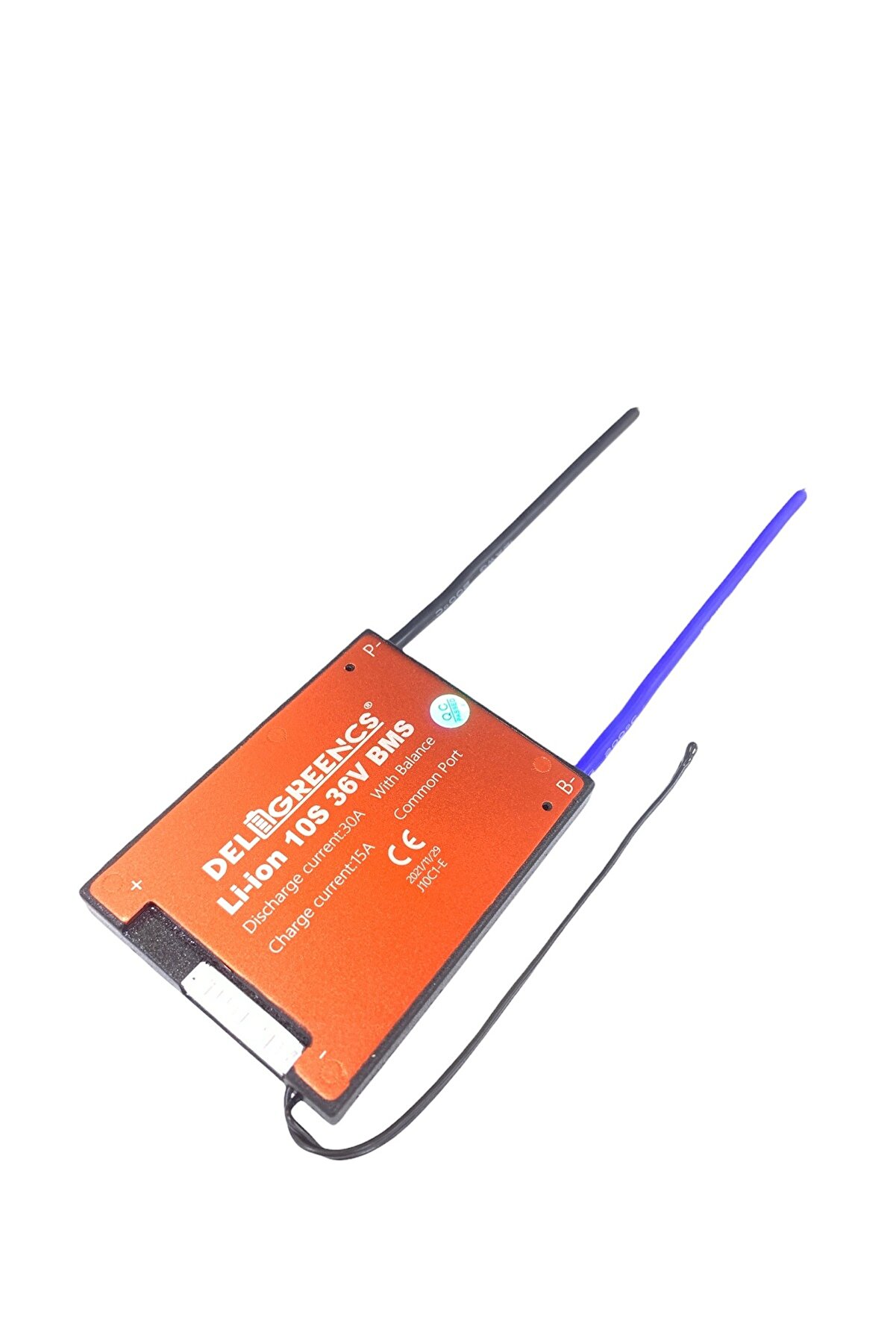 10S 30A Li̇-Ion Bms Karti̇ Sensörlü Ortak Port