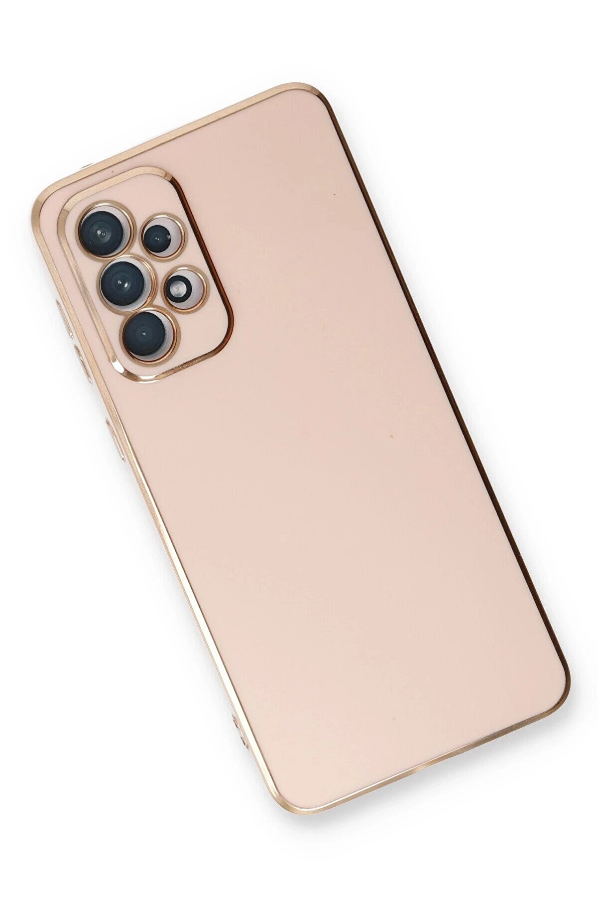 Samsung Galaxy A53 5G Kılıf Volet Si̇li̇kon - Pembe - Dropx3426-6223