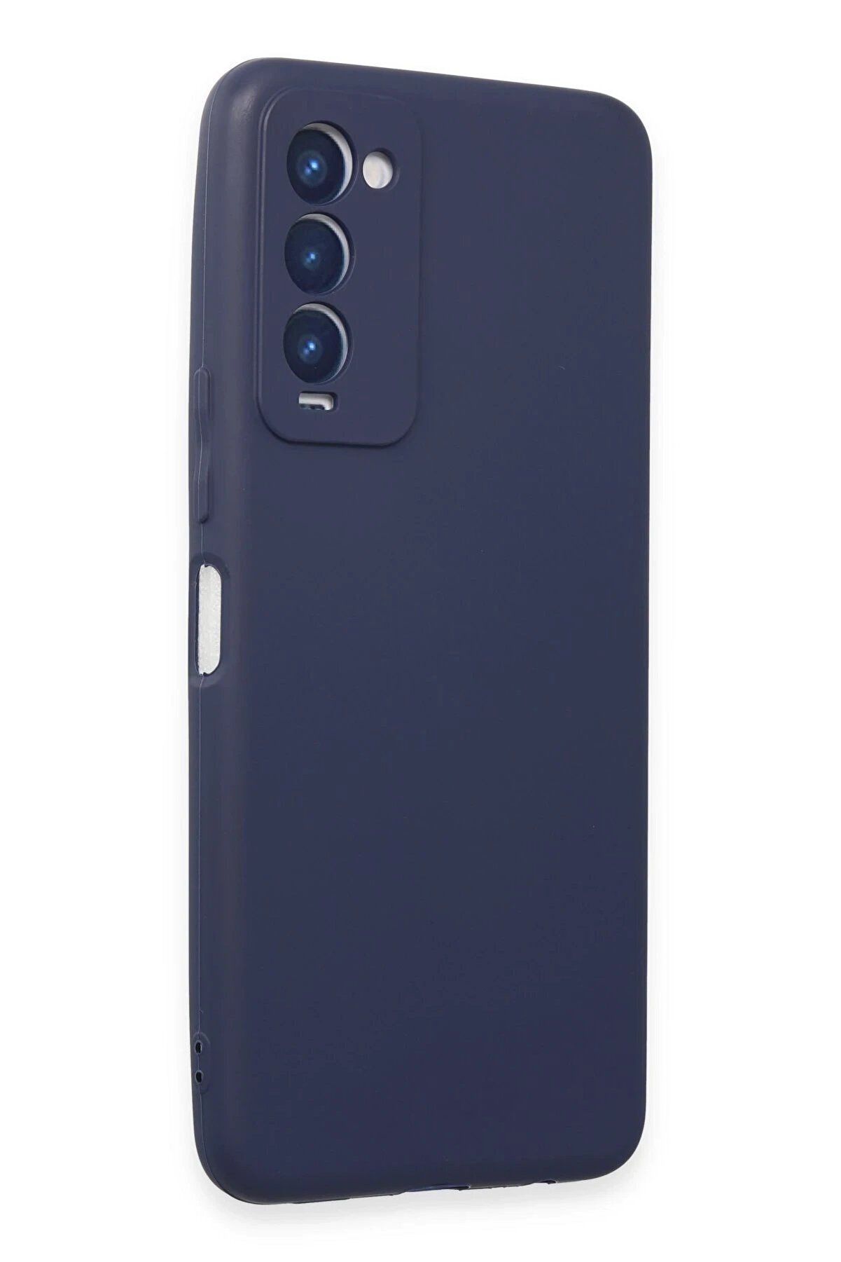 Tecno Camon 18 Kılıf Fi̇rst Si̇li̇kon - Laci̇vert - Dropx1947-3691