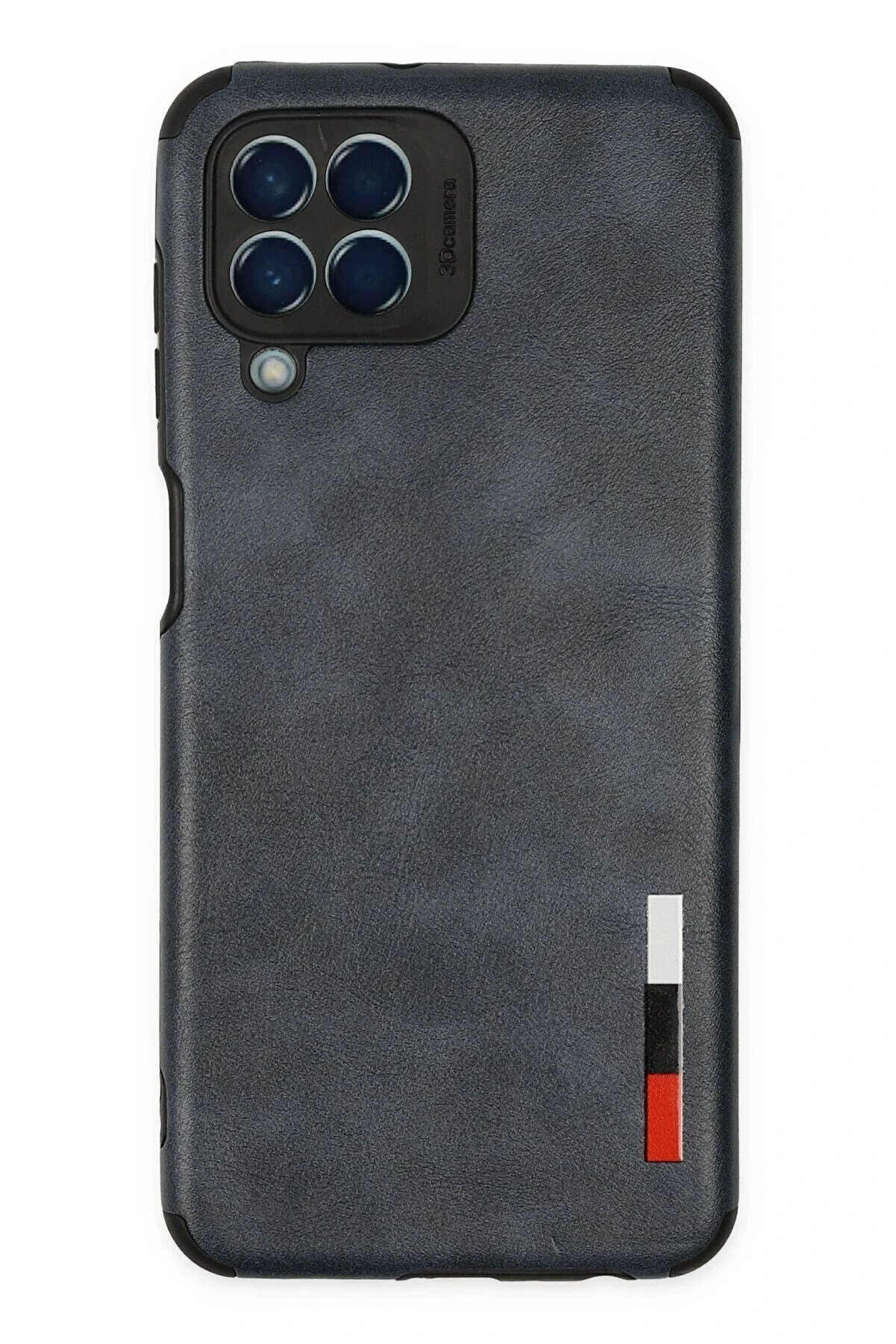 CepteToptan Samsung Galaxy M33 Kılıf Loop Deri Silikon - Lacivert - DROPX6414-7491