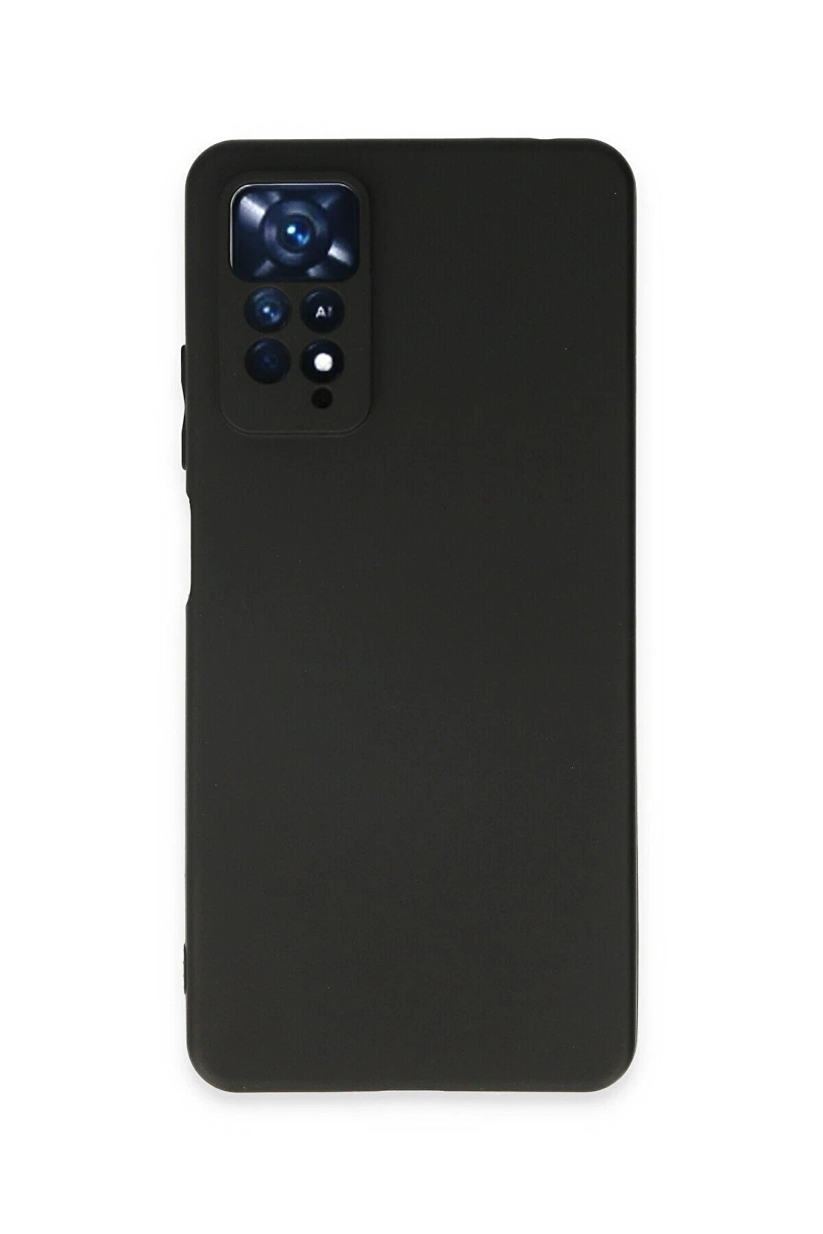 CepteToptan Xiaomi Redmi Note 11 Kılıf First Silikon - Siyah - DROPX1815-1907