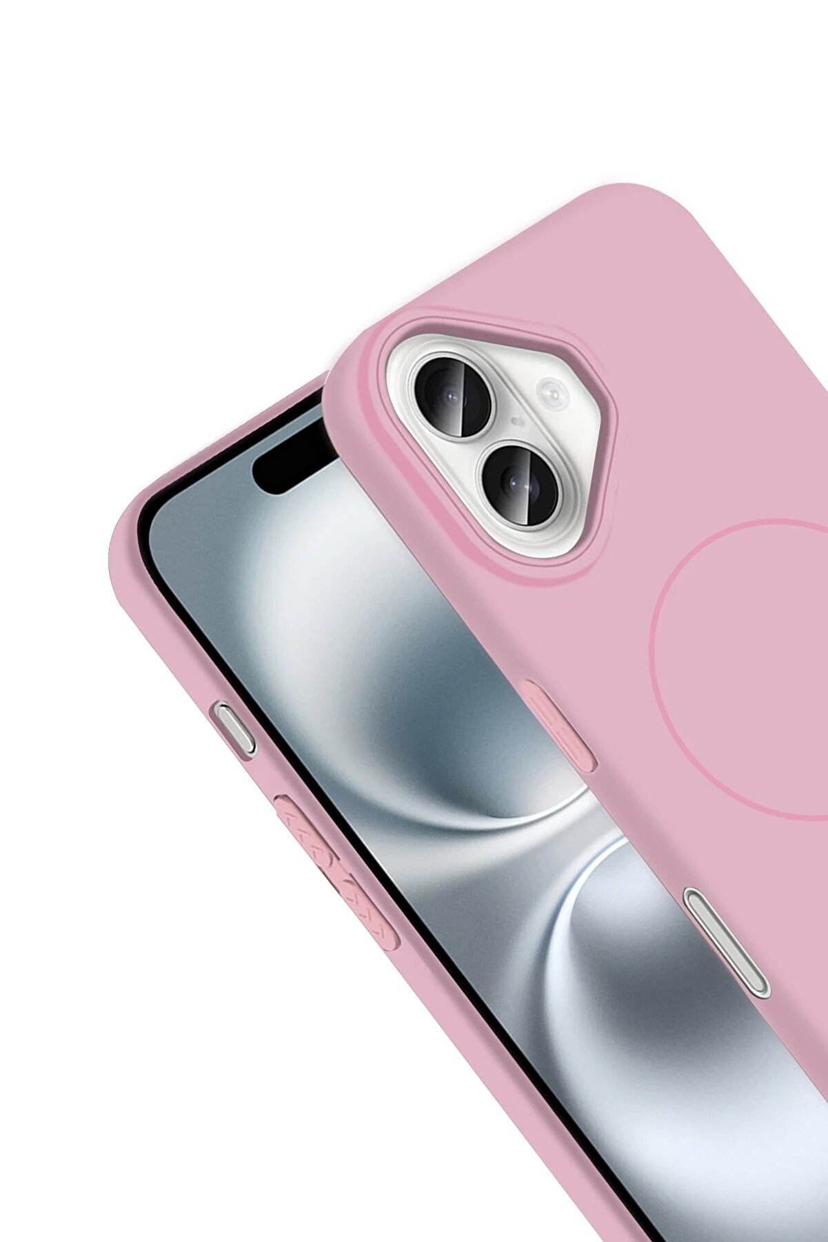 İphone 16 Broş Magsafe Kapak - Si̇yah - Dropx9086-1406