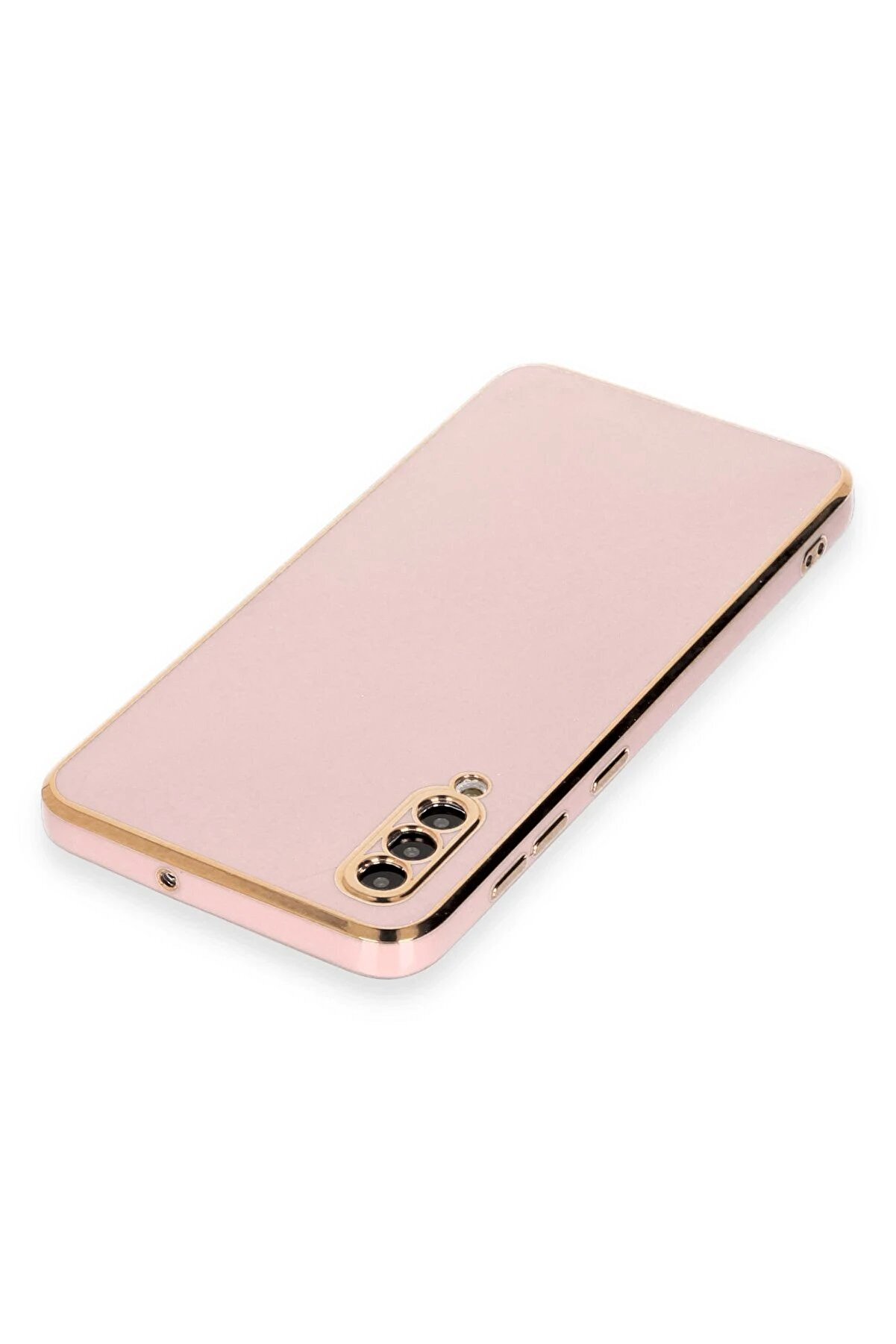 Samsung Galaxy A50 Kılıf Volet Si̇li̇kon - Pembe - Dropx2668-9587