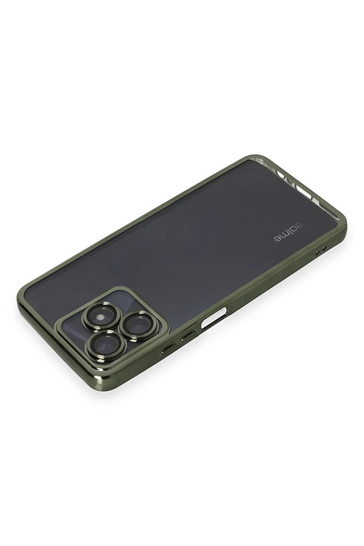 Realme C53 Kılıf Lensli̇ Si̇li̇kon - Yeşi̇l - Dropx4200-8843