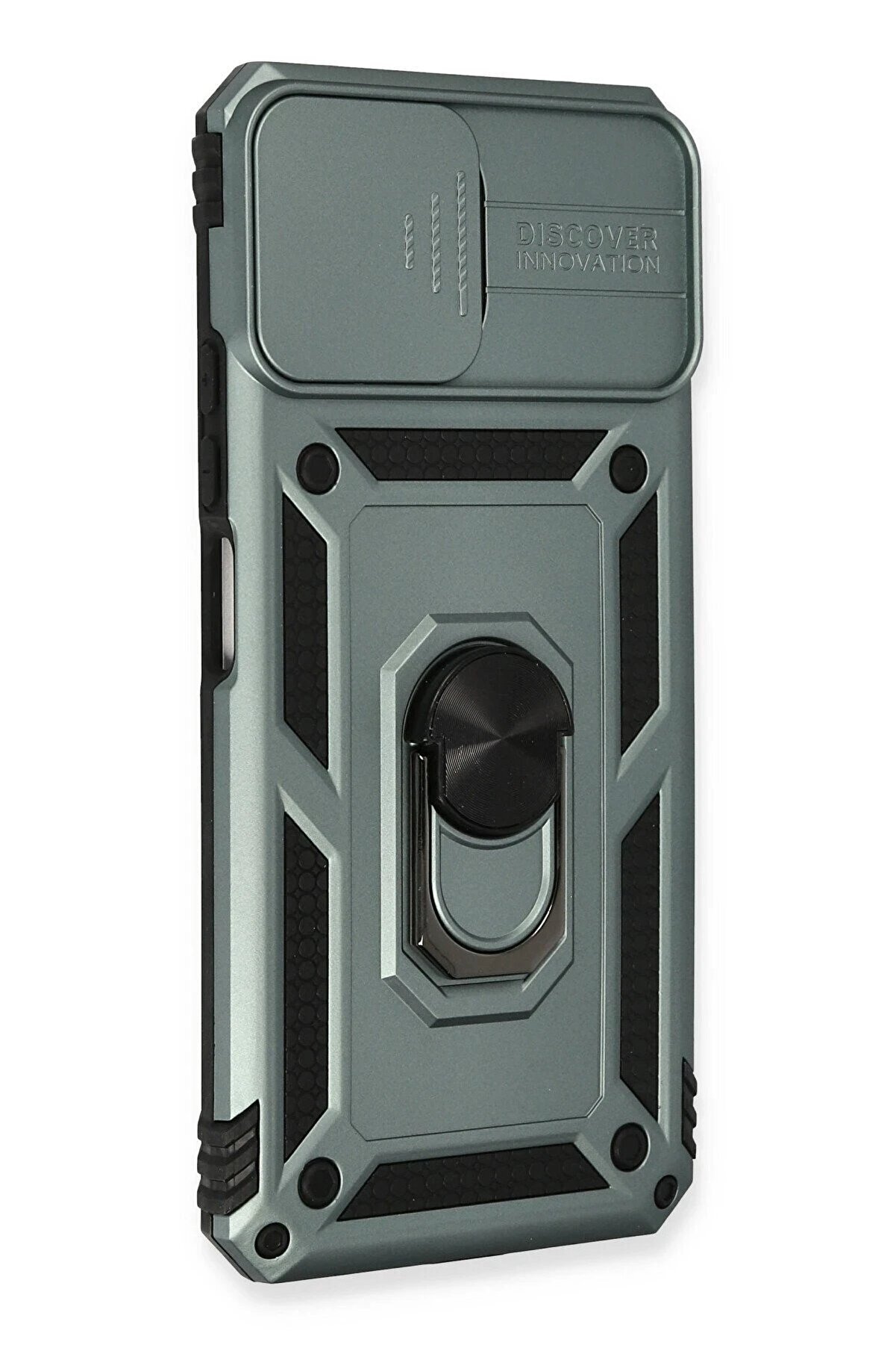 Xi̇aomi̇ Mi̇ 11 Li̇te Kılıf Pars Lens Yüzüklü Si̇li̇kon - Yeşi̇l - Dropx2244-3360