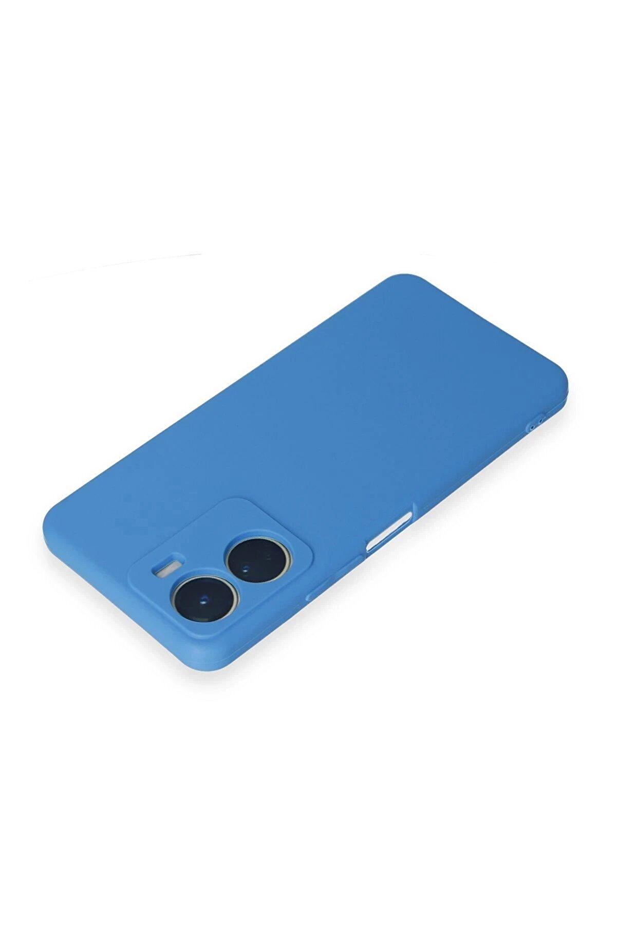 Vi̇vo Y16 Kılıf Fi̇rst Si̇li̇kon - Mavi̇ - Dropx6211-7079