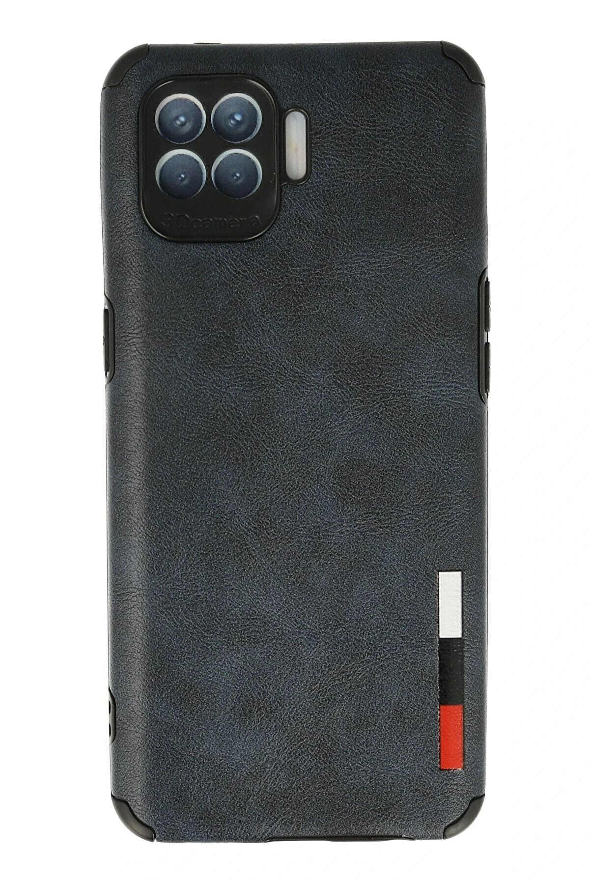 CepteToptan Oppo Reno 4 Lite Kılıf Loop Deri Silikon - Lacivert - DROPX4728-8496