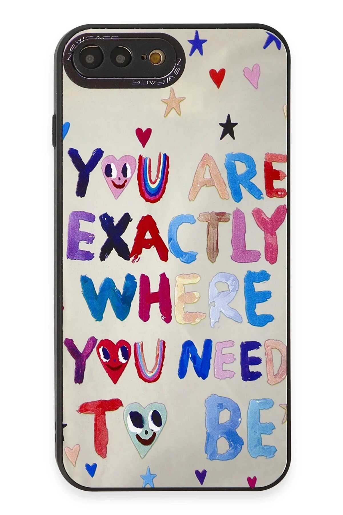 İphone 7 Plus Kılıf Mi̇rror Desenli̇ Kapak - Mi̇rror - 10 - Dropx6989-5152