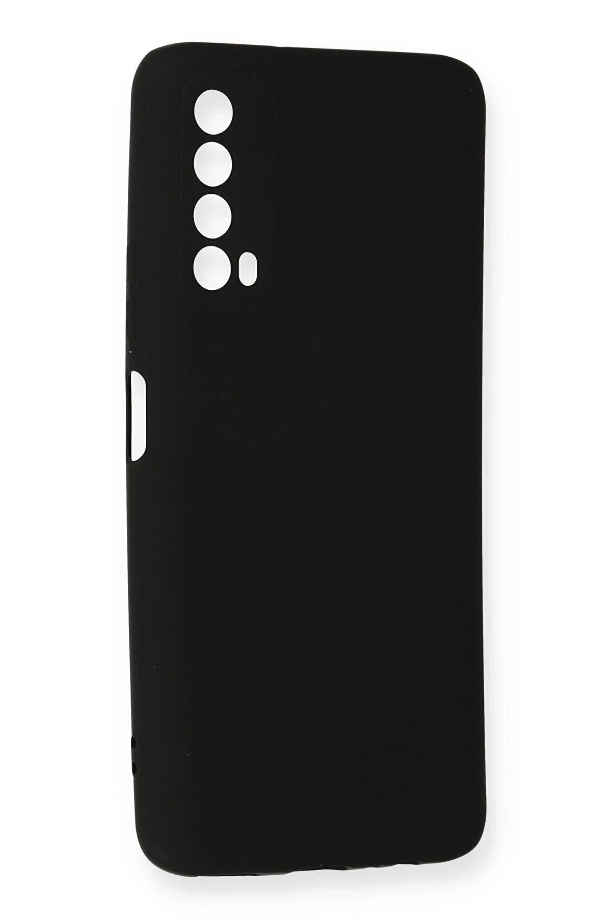 Huawei̇ P Smart 2021 Kılıf Fi̇rst Si̇li̇kon - Si̇yah - Dropx2148-8736