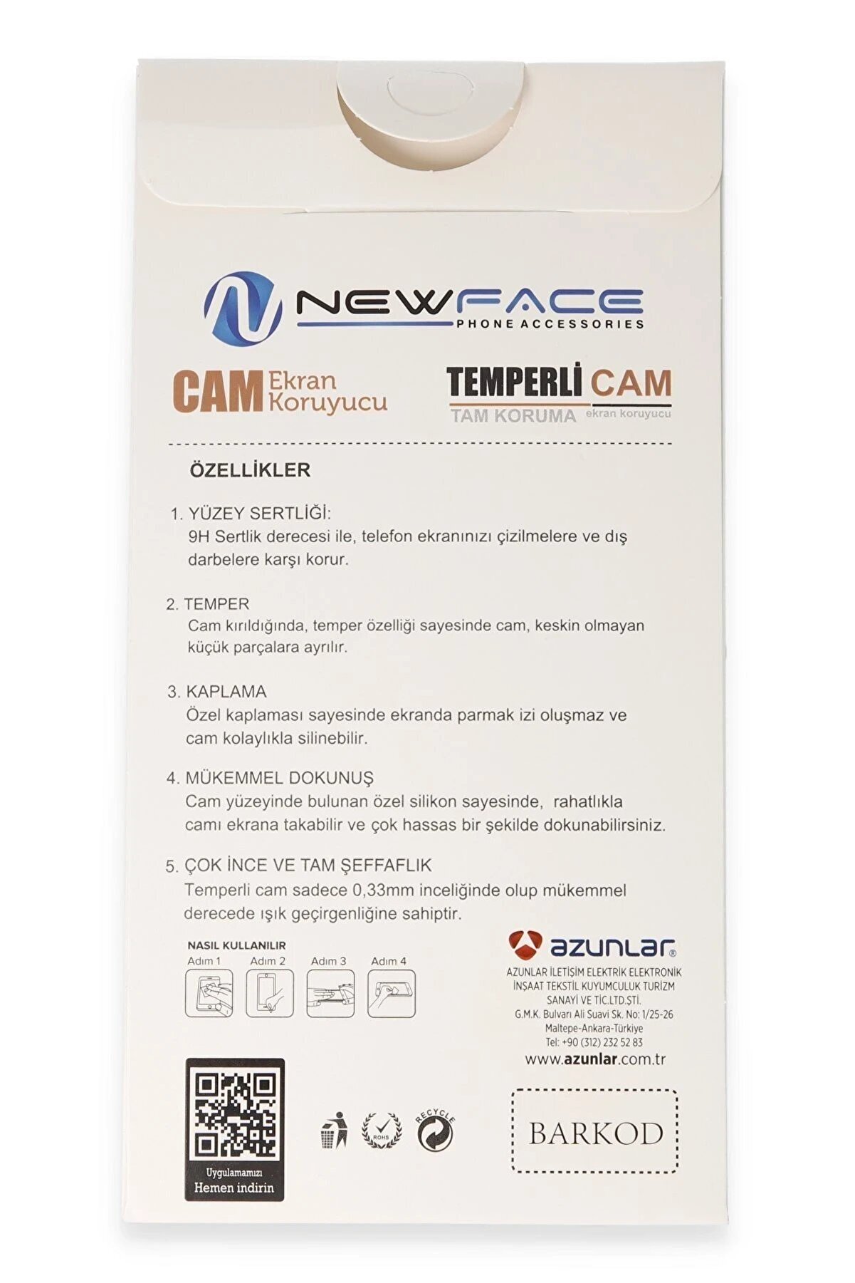 Samsung Galaxy A35 5G 3D Anti̇stati̇k Hayalet Cam Ekran Koruyucu - Dropx2954-3524