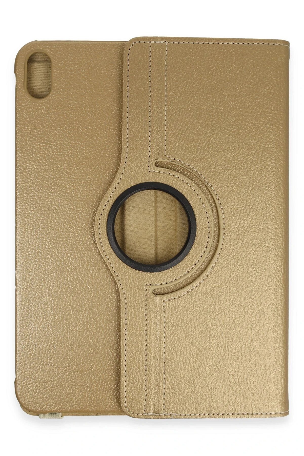 CepteToptan iPad 2022 10.9 (10.nesil) Kılıf 360 Tablet Deri Kılıf - Gold - DROPX1164-8494