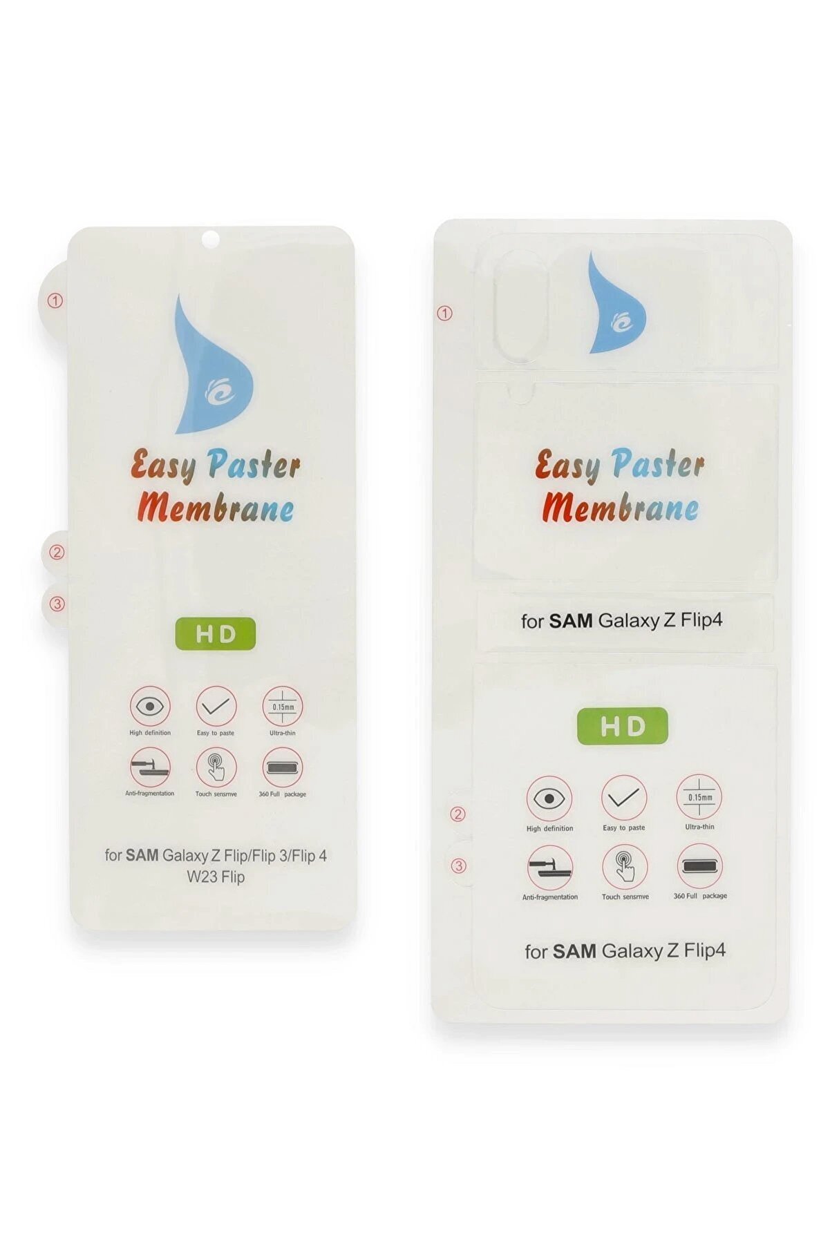 CepteToptan Samsung Galaxy Z Flip 4 360 Flip Full Body - DROPX7150-7449