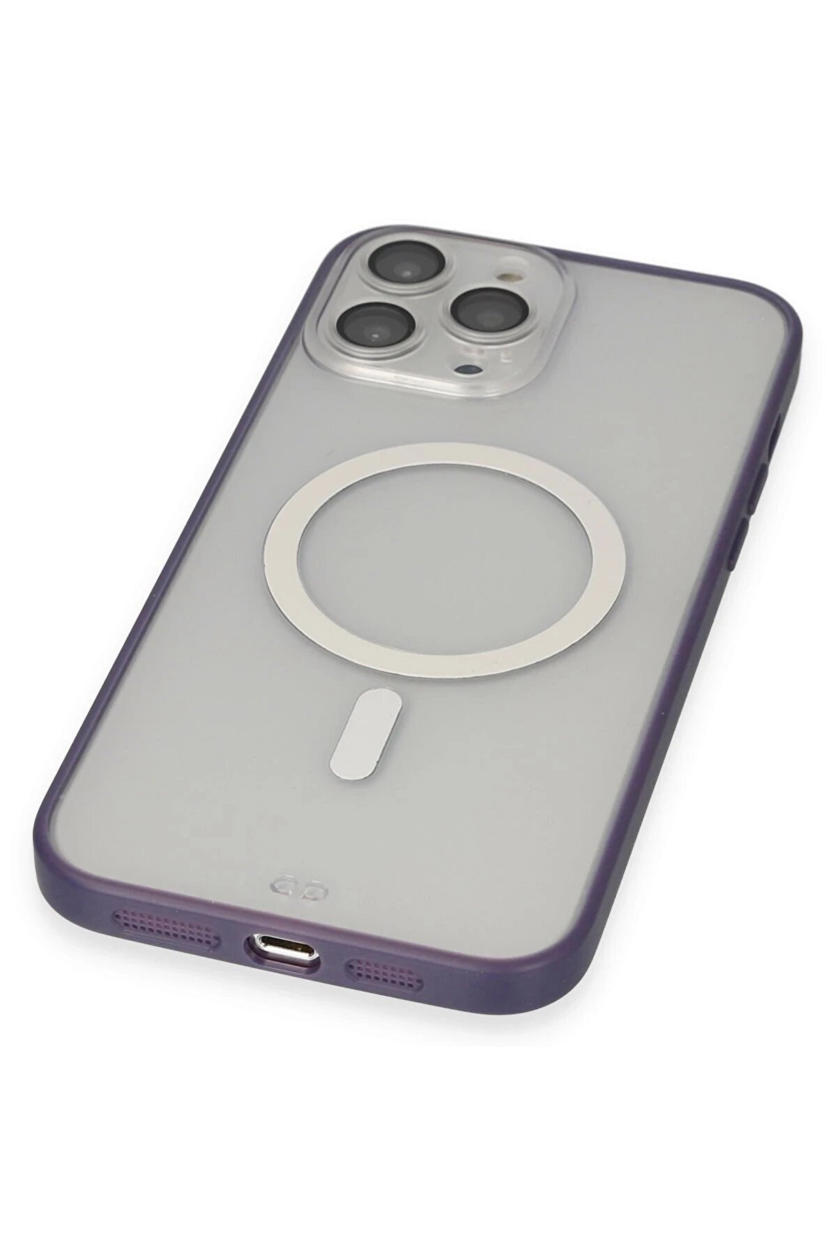 İphone 14 Pro Max Kılıf Grand Magneti̇csafe Kapak - Mor - Dropx1732-8470
