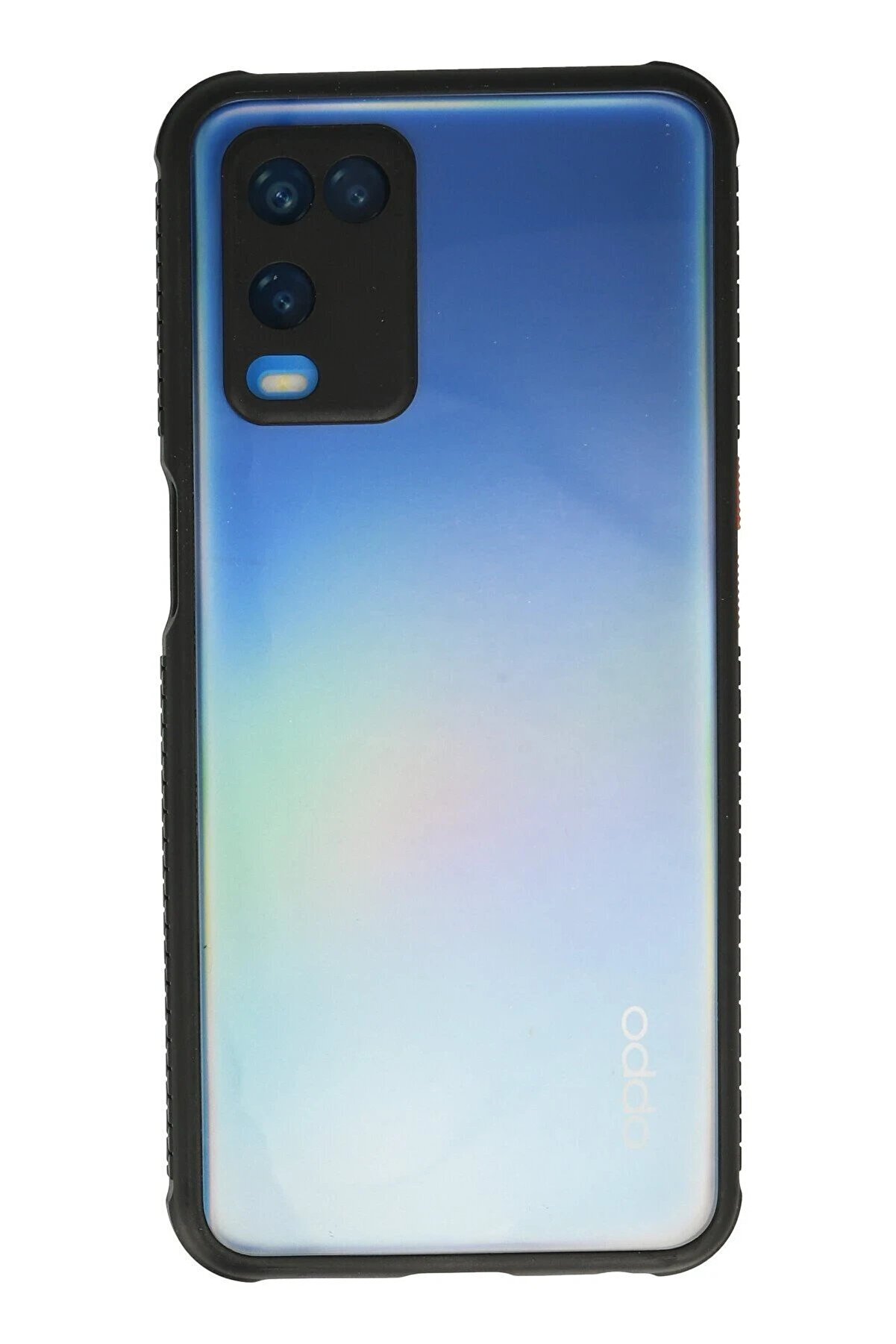 CepteToptan Oppo A54 4G Kılıf Miami Şeffaf Silikon - Siyah - DROPX9022-1135