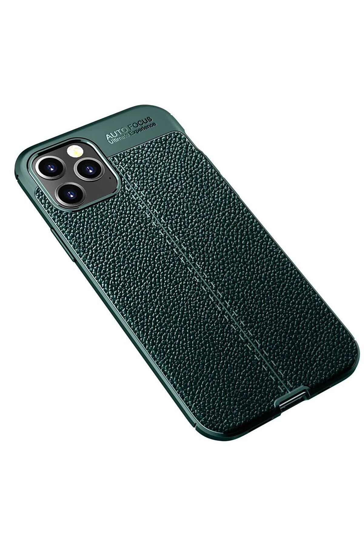 İphone 12 Pro Max Kılıf Auto Focus Kapak - Yeşi̇l - Dropx9358-4342
