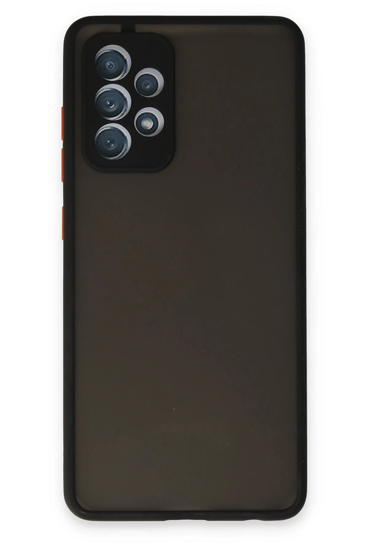 CepteToptan Samsung Galaxy A32 Kılıf Montreal Silikon Kapak - Siyah - DROPX4244-6432