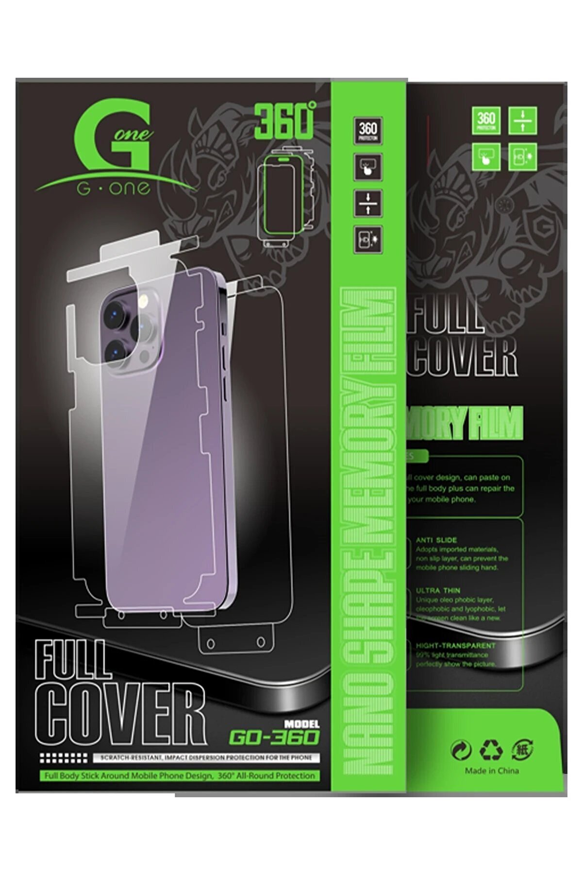 CepteToptan iPhone 16 Pro 360 Full Body Arka Koruyucu - DROPX4478-8396