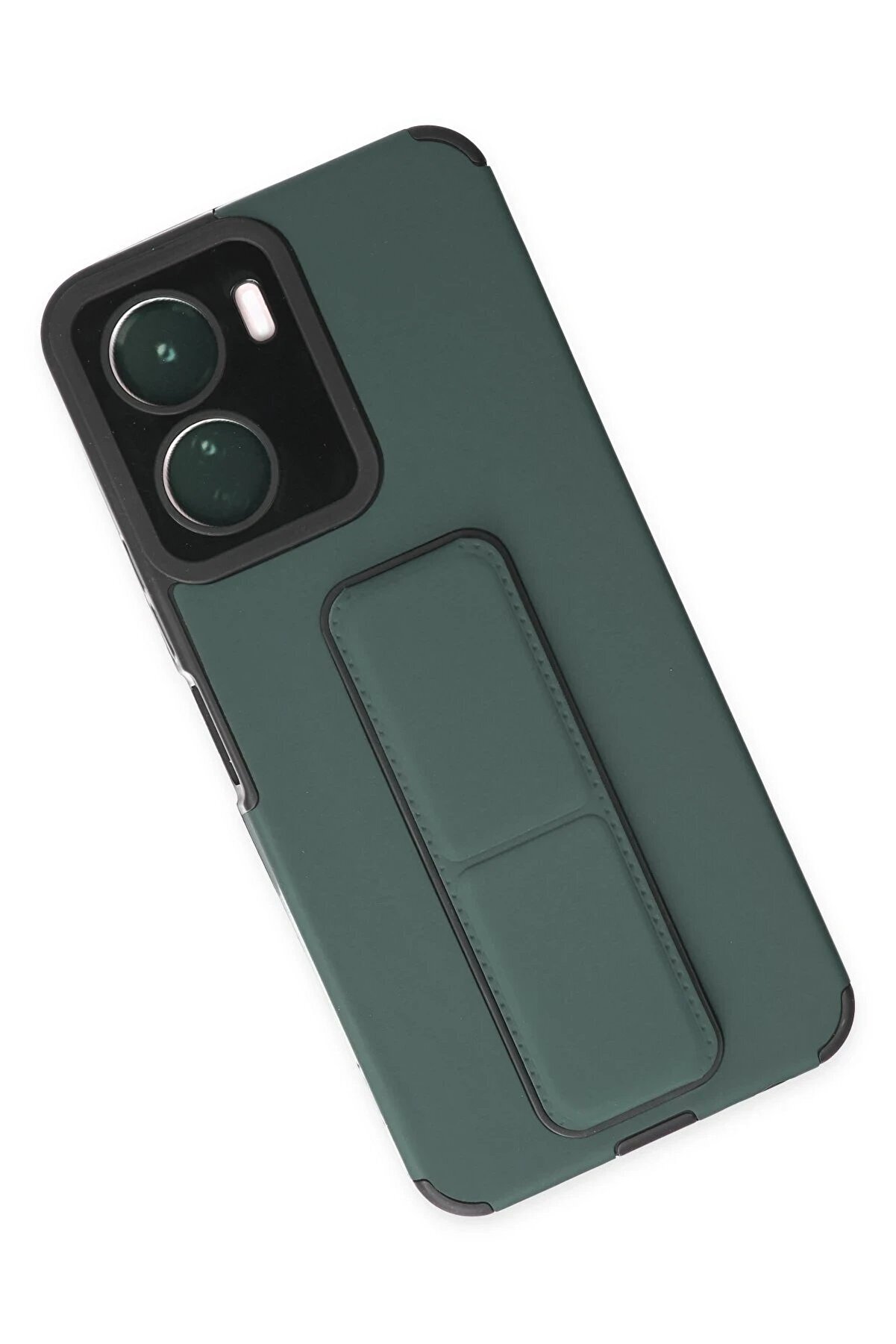 Vi̇vo Y16 Kılıf Mega Standlı Si̇li̇kon - Yeşi̇l - Dropx2939-1619