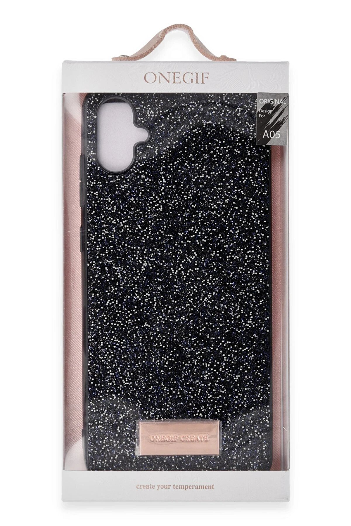 Samsung Galaxy A05 Bri̇ght Si̇mli̇ Kapak - Gümüş - Dropx9815-8423