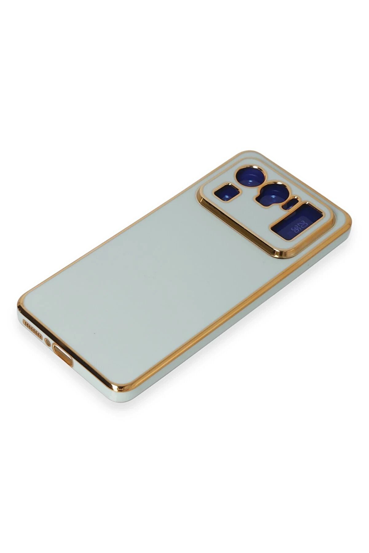 Xi̇aomi̇ Mi̇ 11 Ultra Kılıf Volet Si̇li̇kon - Açık Yeşi̇l - Dropx4104-9720