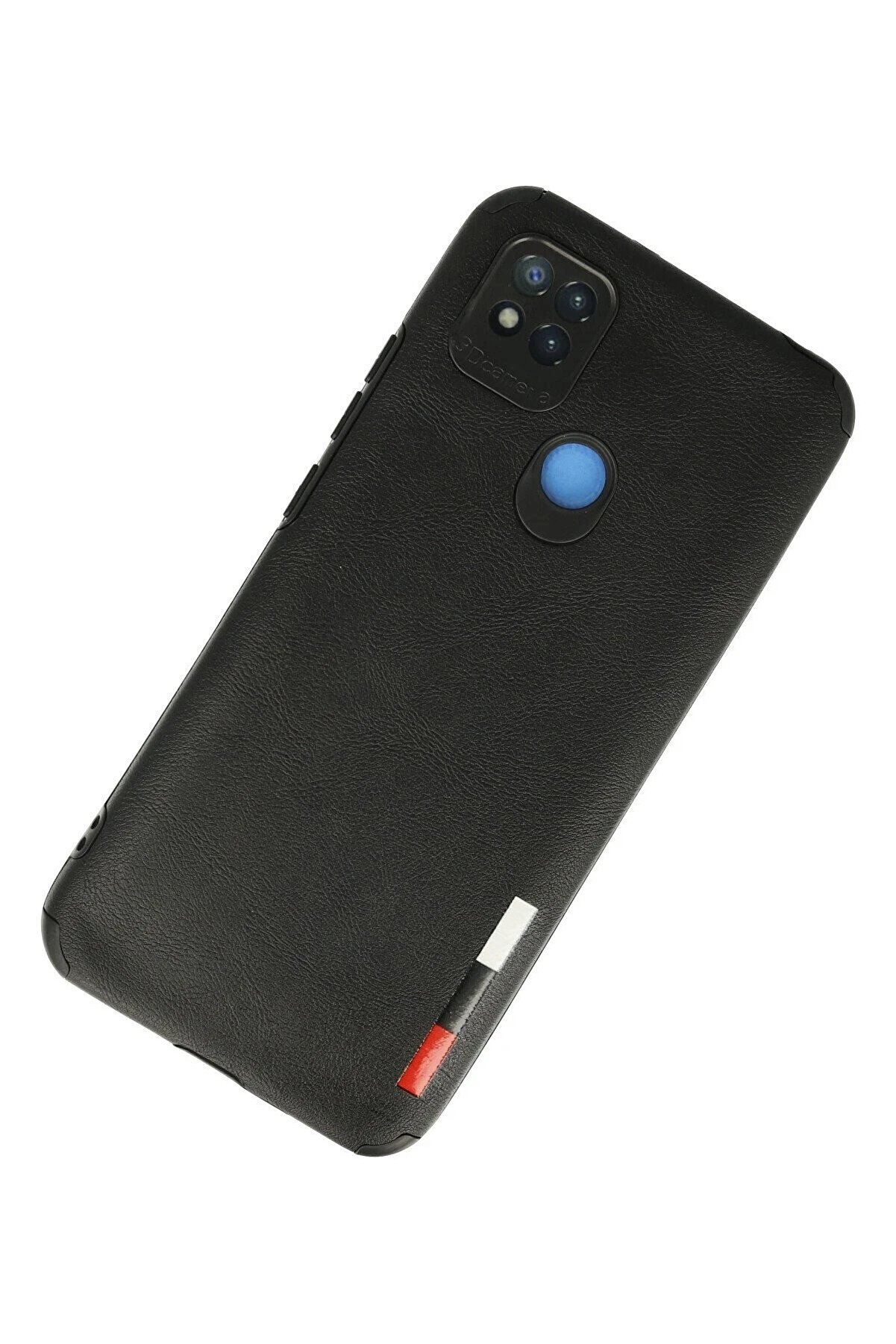 Xi̇aomi̇ Redmi̇ 9C Kılıf Loop Deri̇ Si̇li̇kon - Si̇yah - Dropx1442-1183