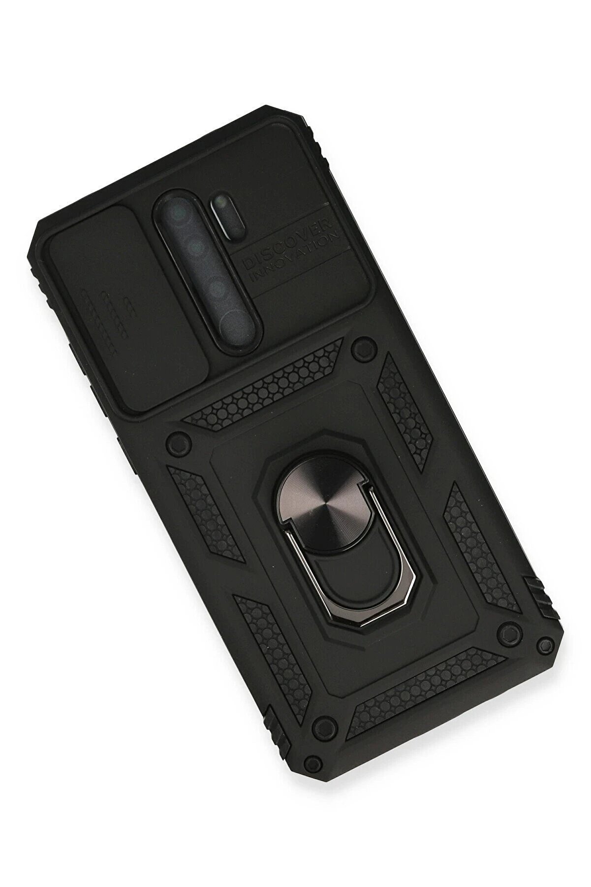 Xi̇aomi̇ Redmi̇ Note 8 Pro Kılıf Pars Lens Yüzüklü Si̇li̇kon - Si̇yah - Dropx9631-1727