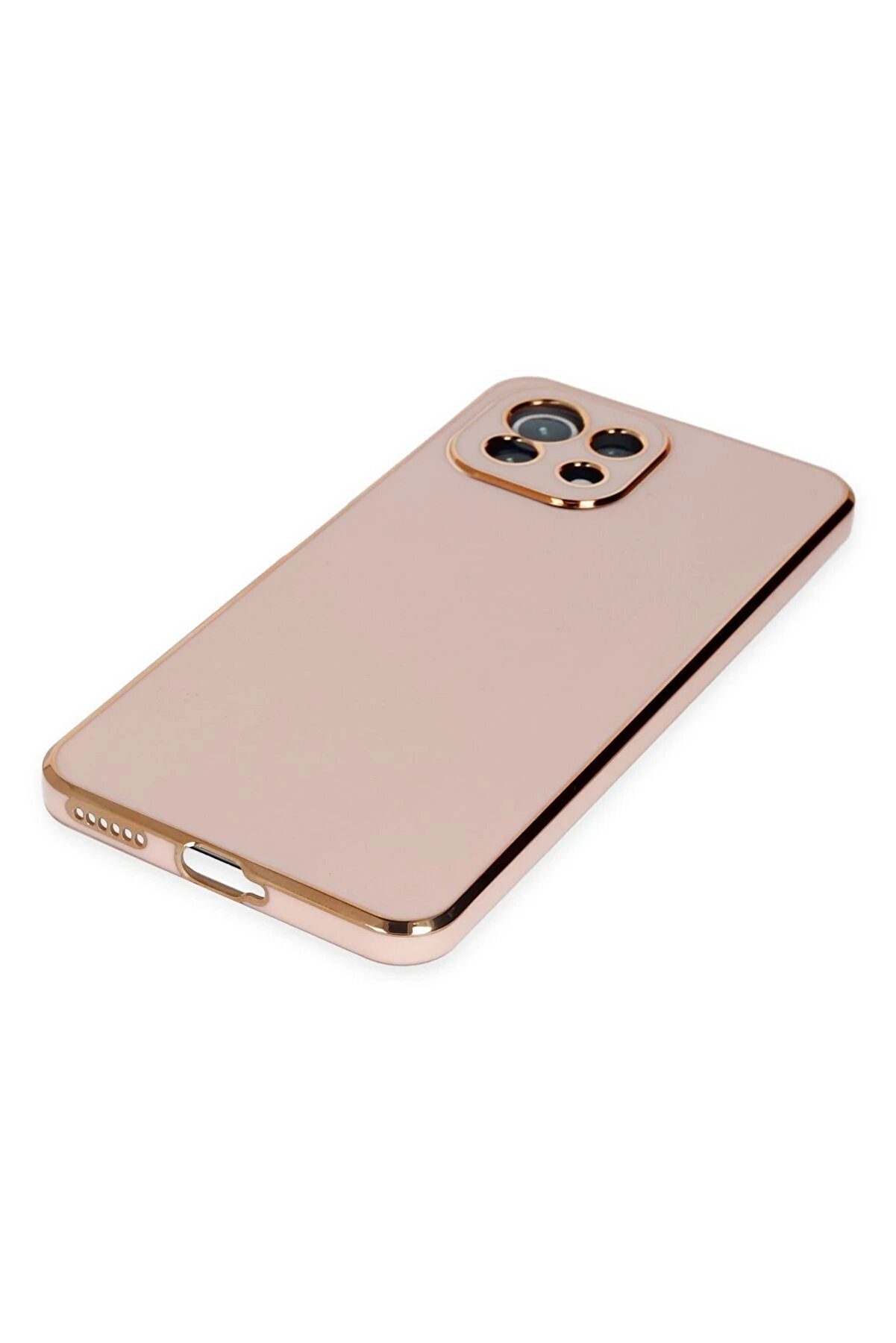 Xi̇aomi̇ Mi̇ 11 Li̇te Kılıf Volet Si̇li̇kon - Pembe - Dropx9501-6463